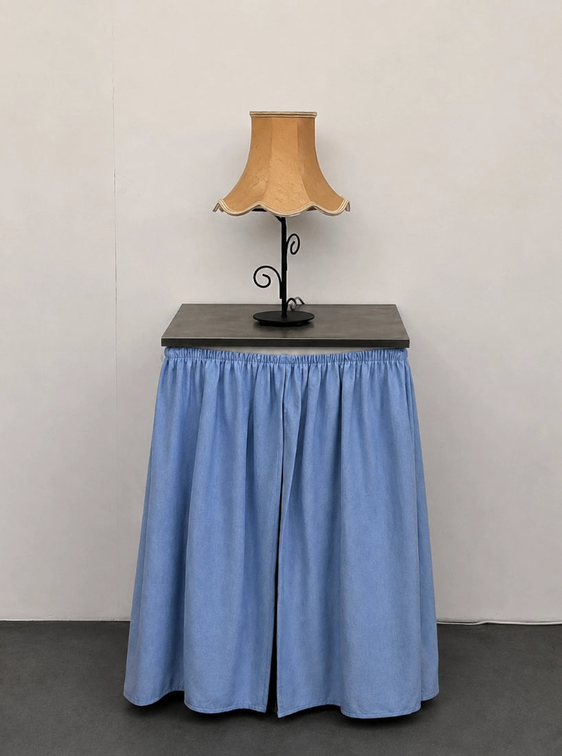 1970s French Vintage Spiral Wrought Iron Table Lamp by Blisse | The Oblist