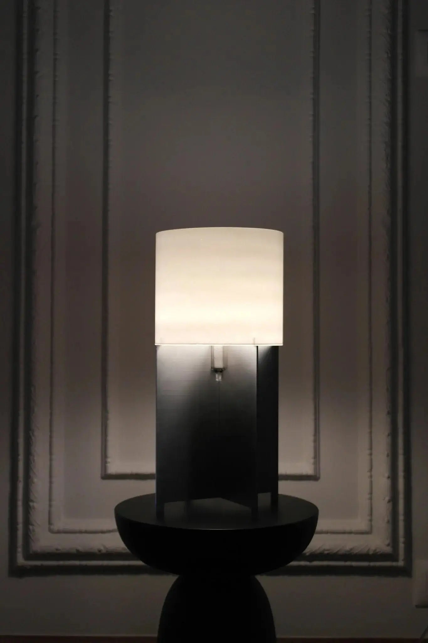 Lumix Table Lamp Stainless Steel — detail view