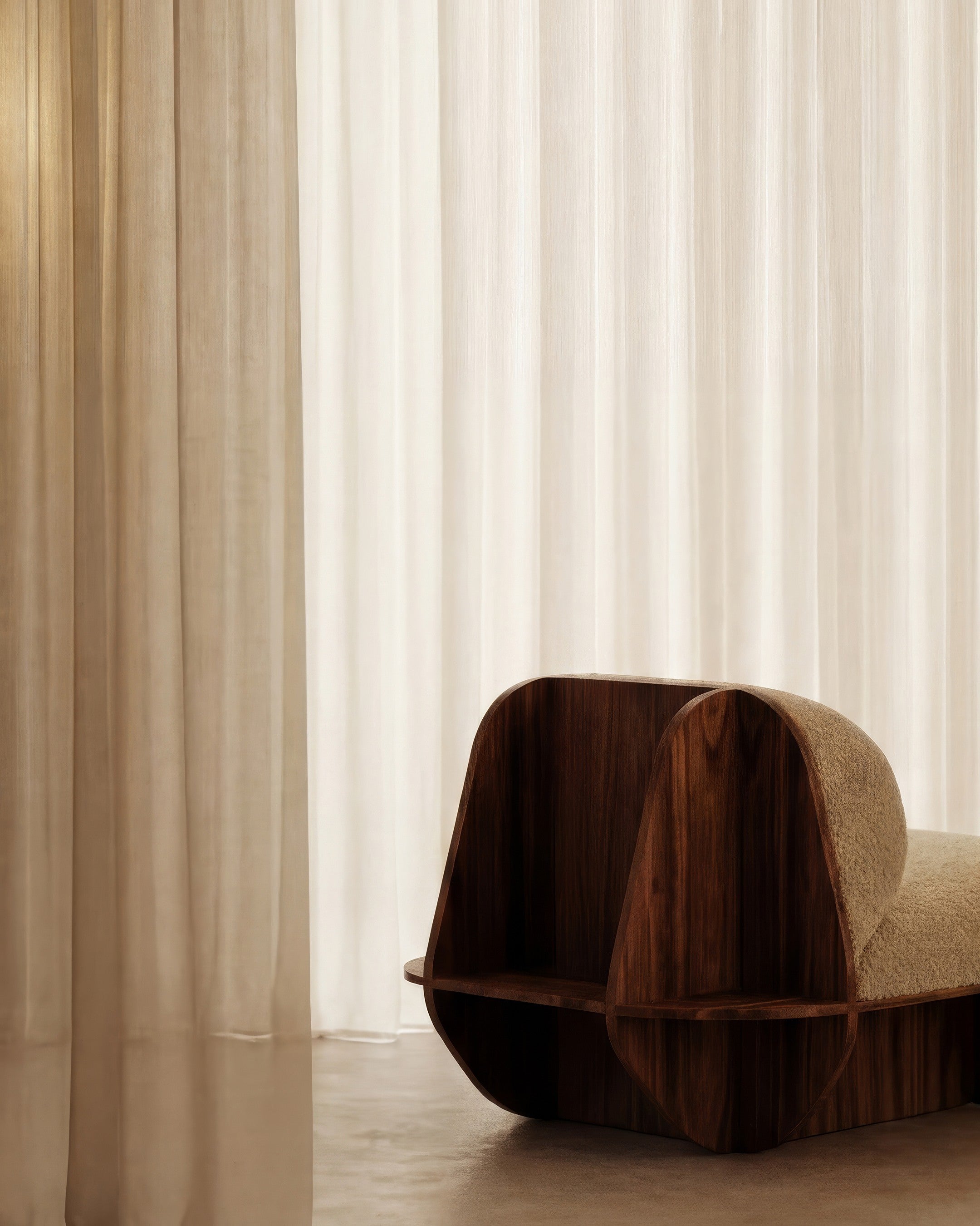 MATERA Armchair — side angle