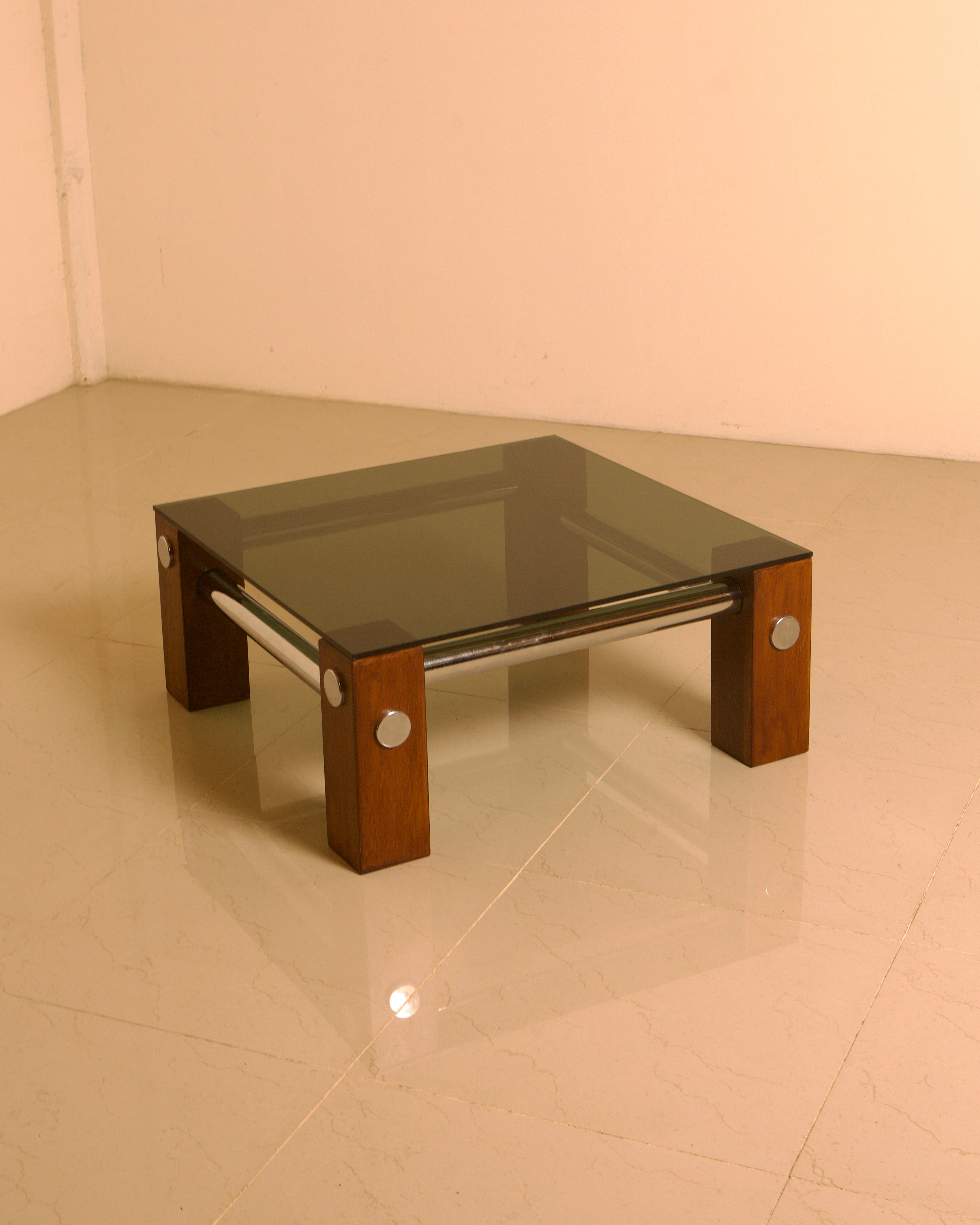Coffee Table by Martin Visser for Spectrum 60's — back view on marble floor