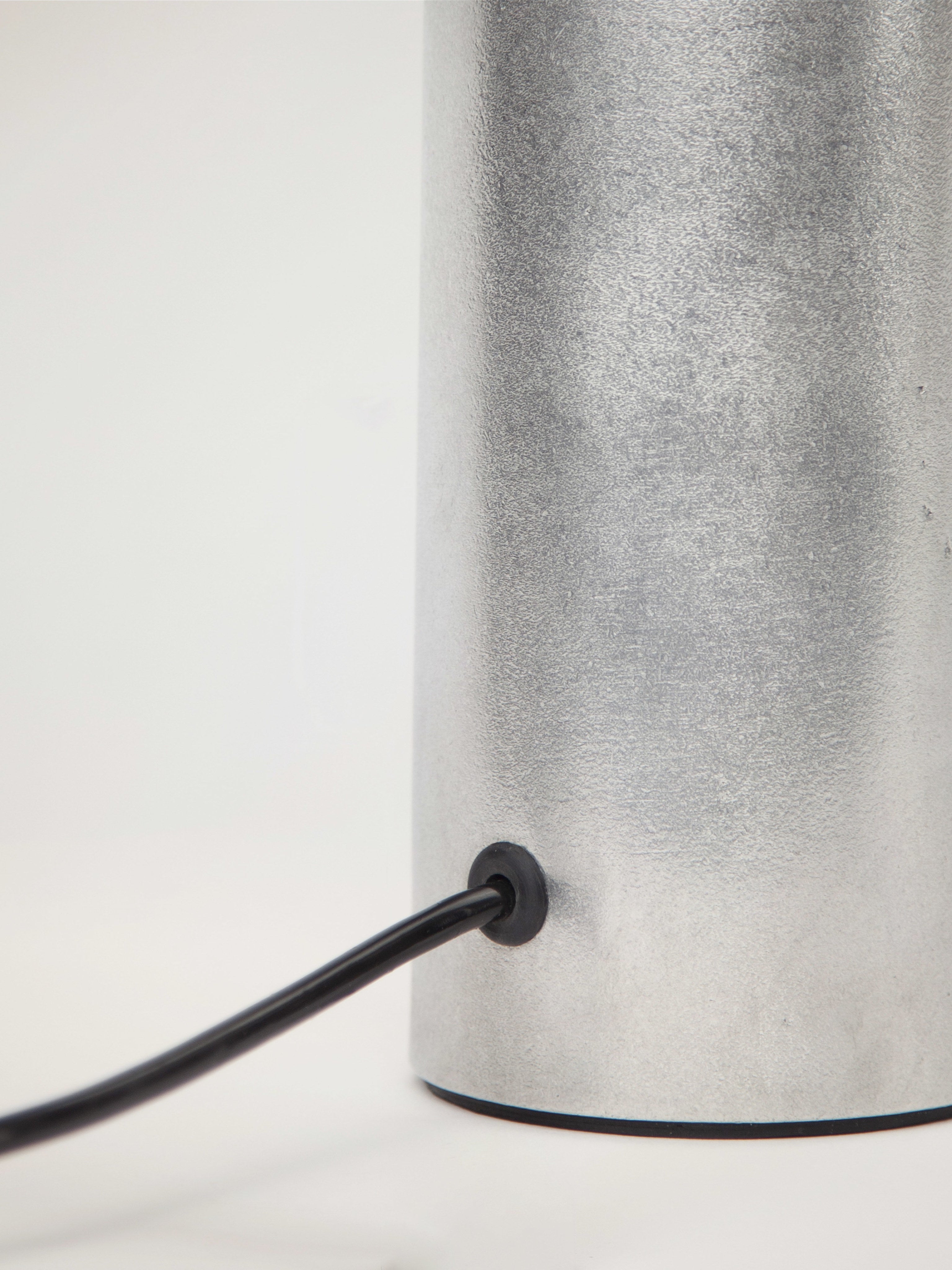 Coy Table Lamp - Aluminium — lifestyle setting