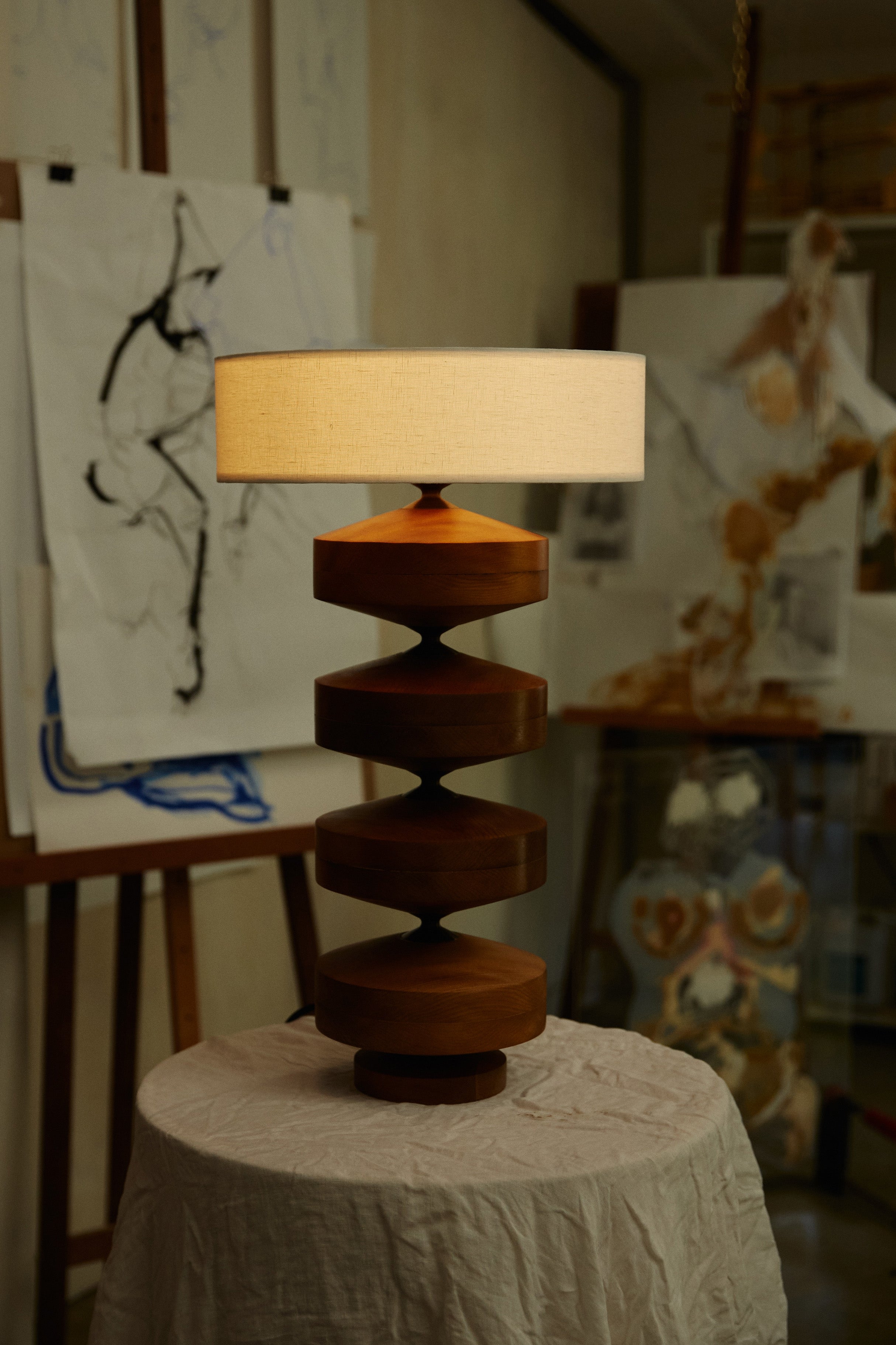 Hour Phila Table Lamp — detail view
