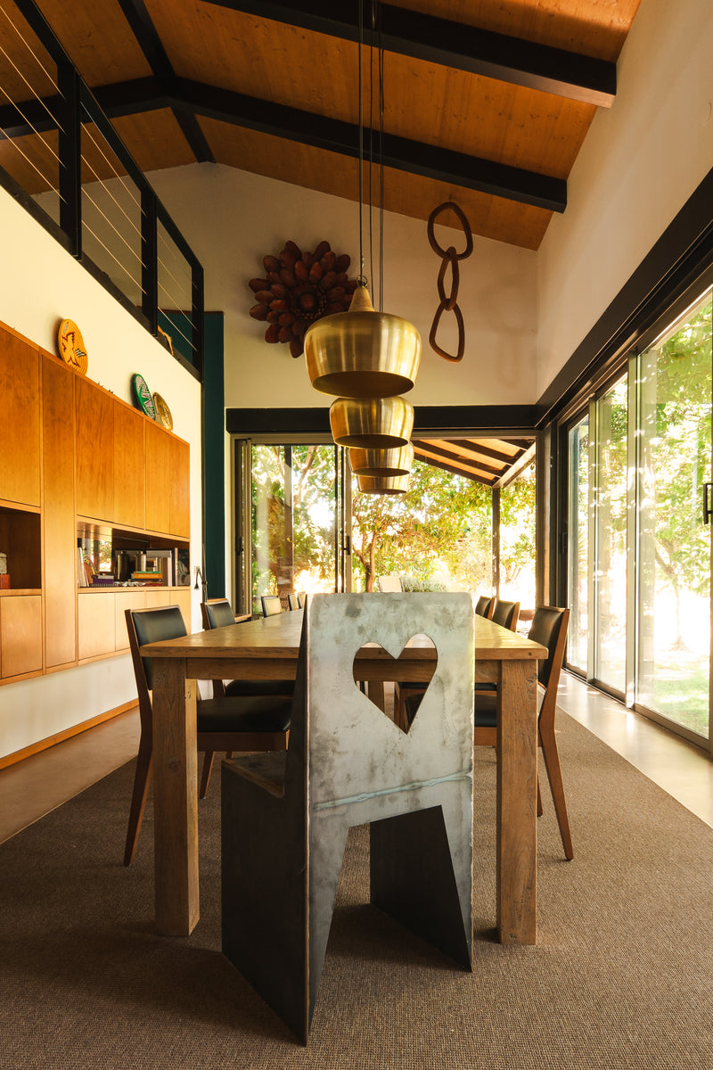 LE COEUR CHAIR by Vollum | The Oblist — metal, modern design