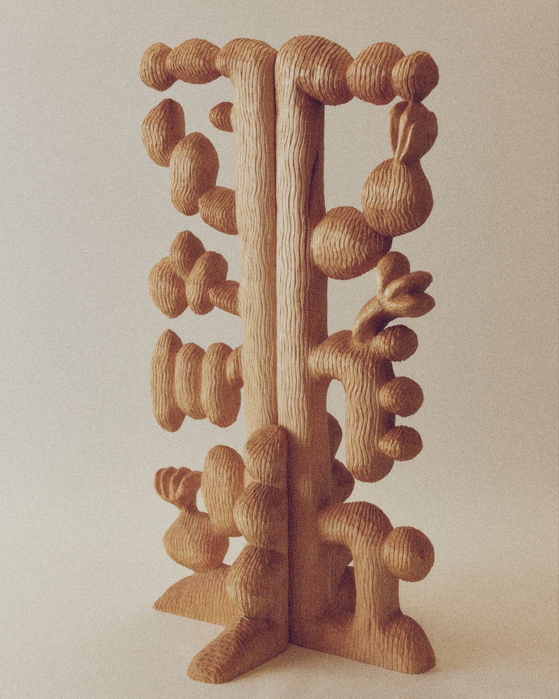 Étude 38 - Sculpture en bois