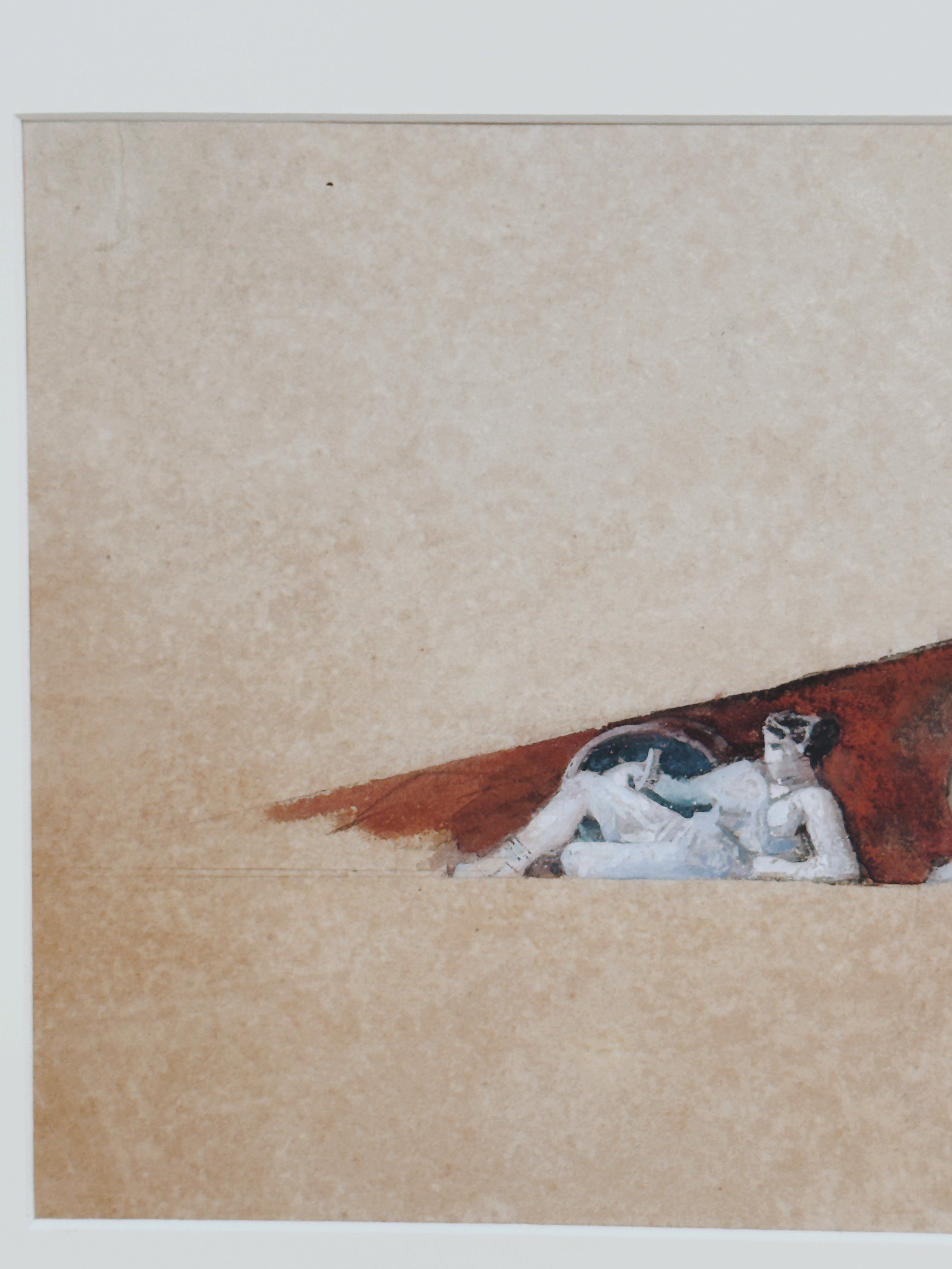 Neoclassical Study of a Pediment c.1810 — lifestyle setting