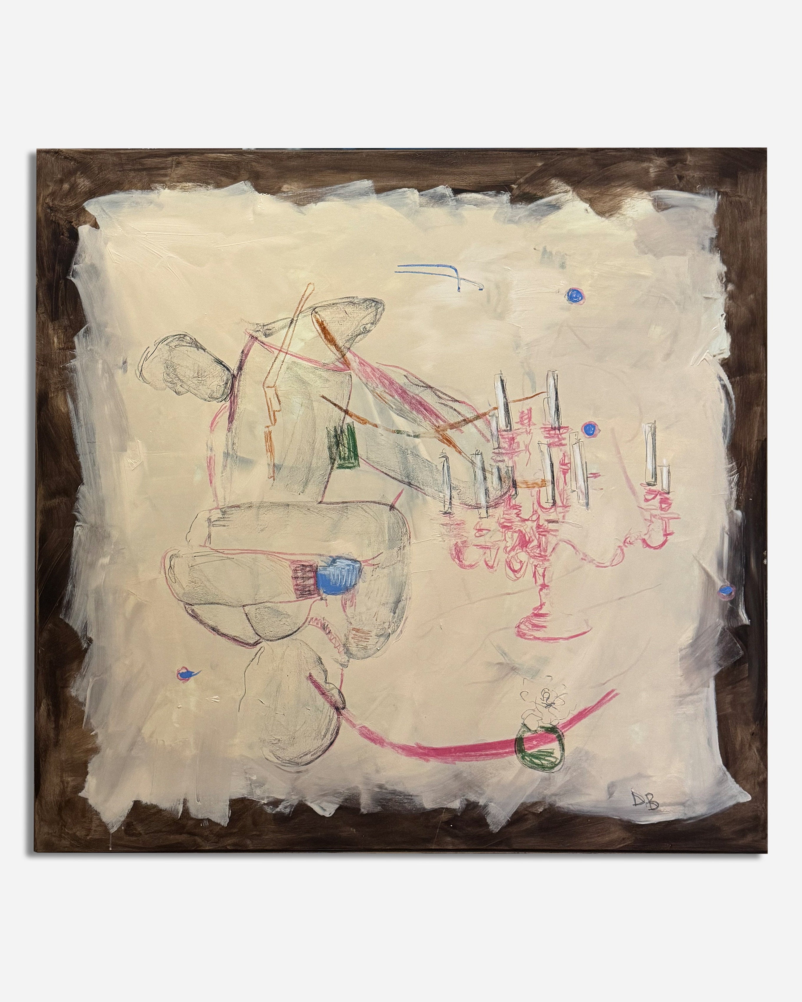 A private arrangement painting on canvas by Dovile Bernotaite | The Oblist