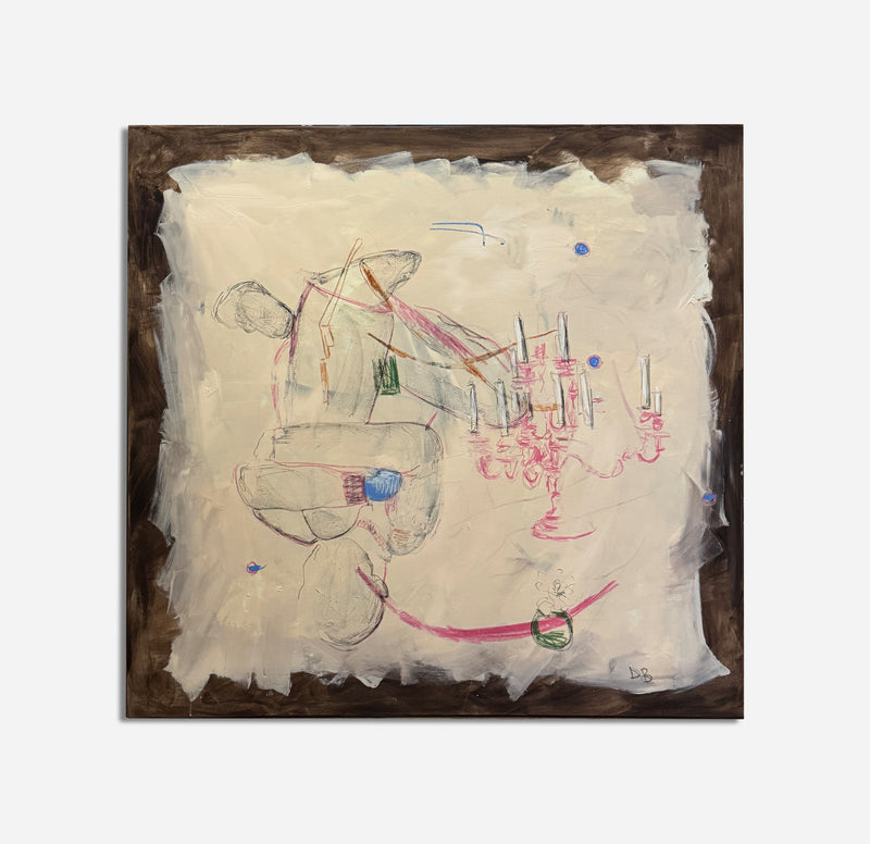 A private arrangement painting on canvas by Dovile Bernotaite | The Oblist