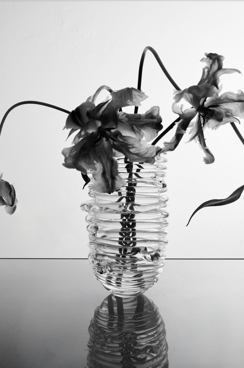 Handblown glass vase no4 by 2222Studio | The Oblist