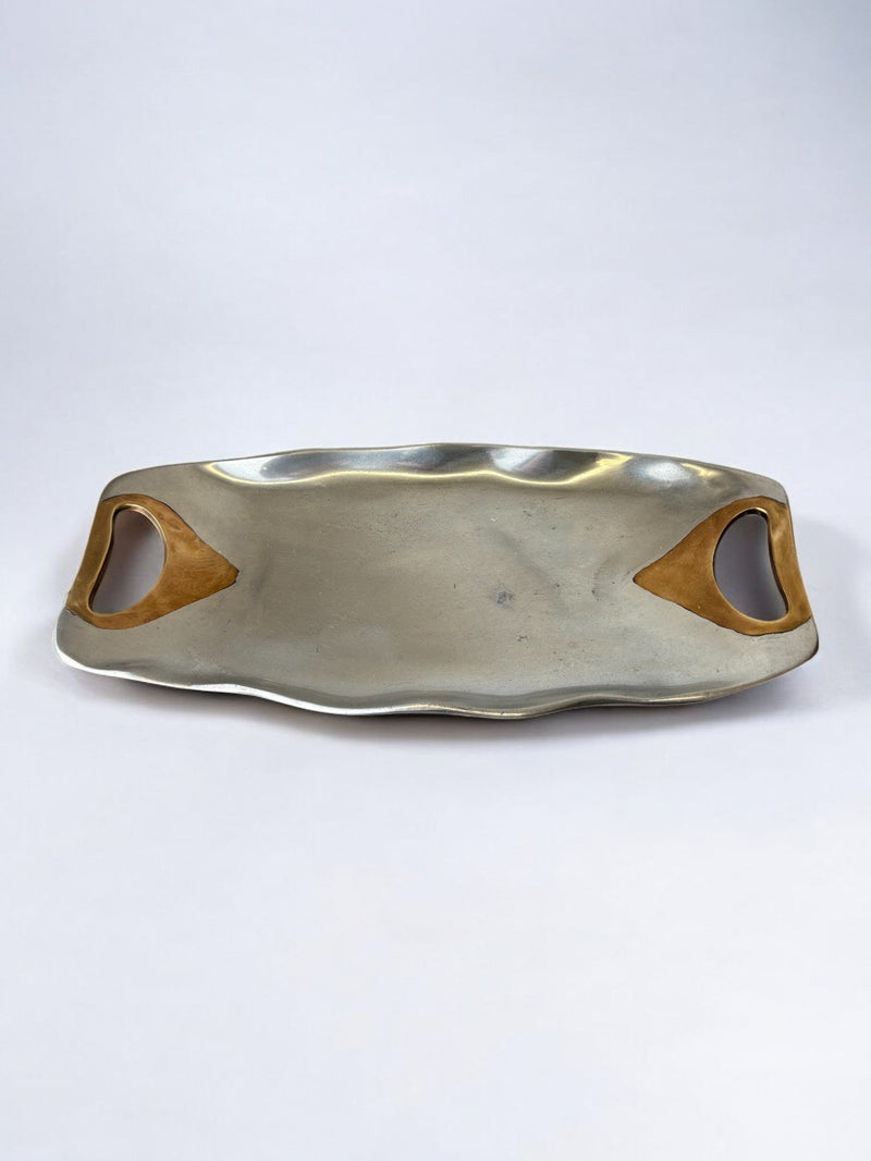 Brutalist Centerpiece by Ardisur, Bronze & Aluminium, Spain, 1970's by Malamar Studio | The Oblist — metallic finish, vintage