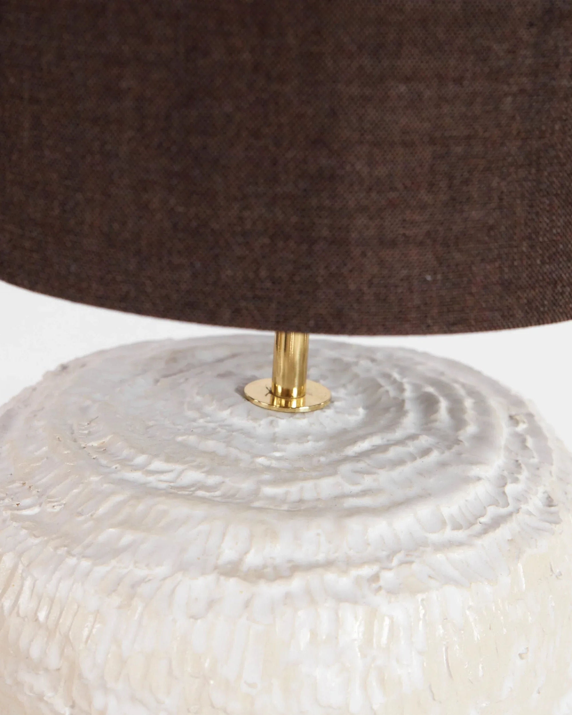 Textured Ceramic Lamp — lifestyle setting