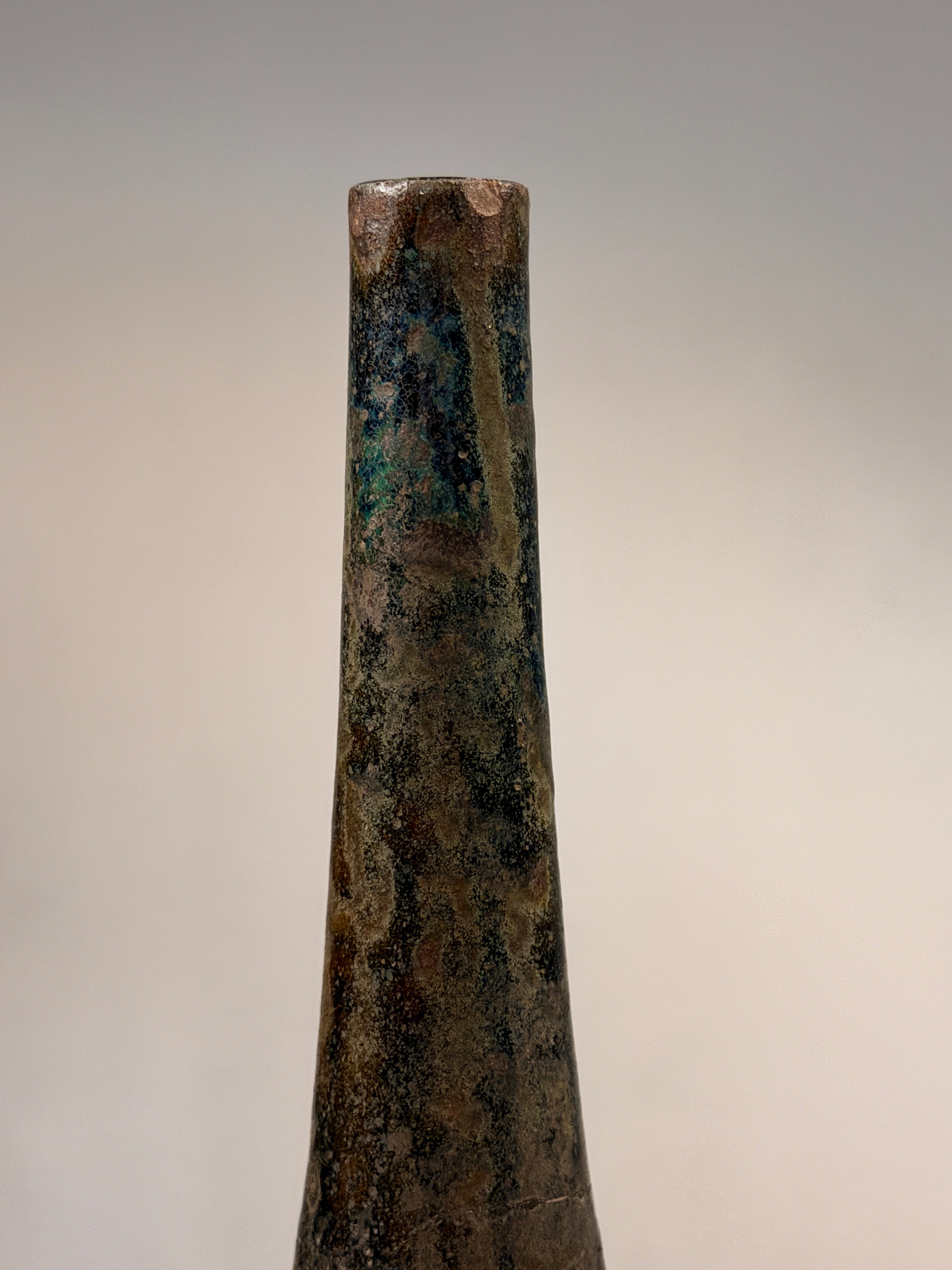 Art Deco stoneware vase by Charles Gréber, circa 1930 — lifestyle setting