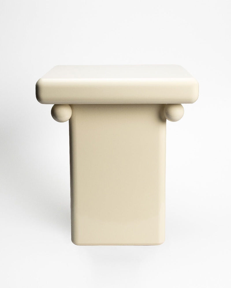 Stool - Cream by Studio Vraco | The Oblist — modern ceramic design
