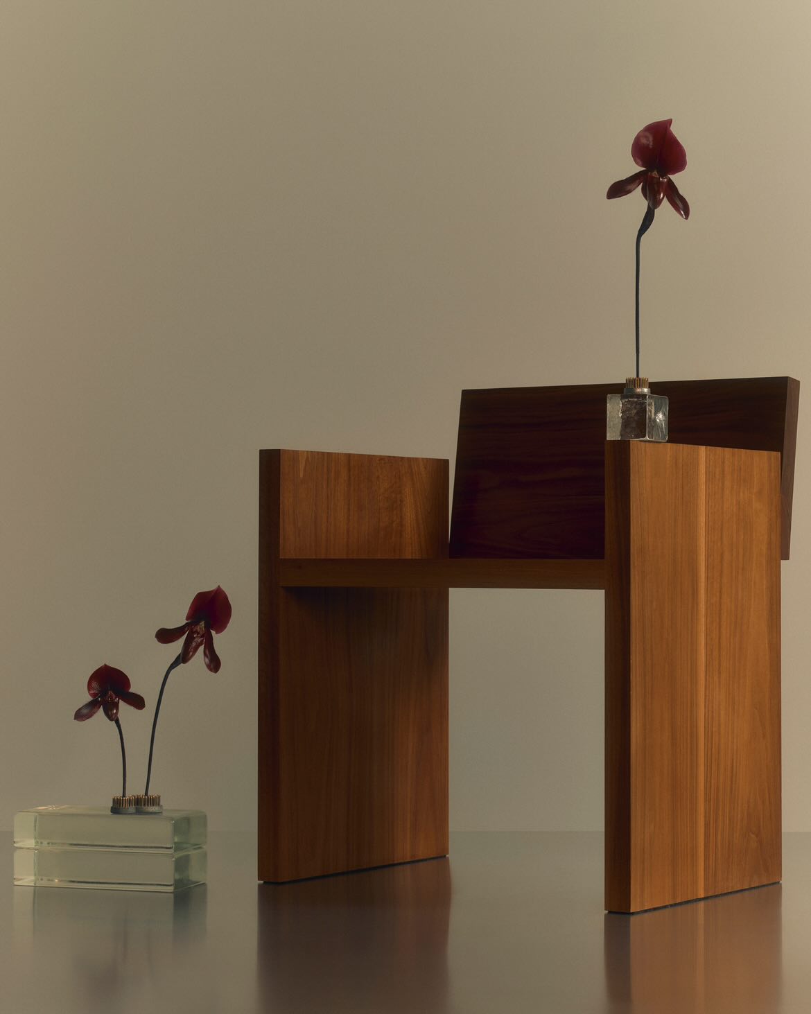 Flat Stanley Chair Walnut by Sean Brickhill | The Oblist