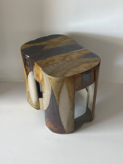 DISPLACED LANDSCAPES Side Table by Katia Langeard | The Oblist