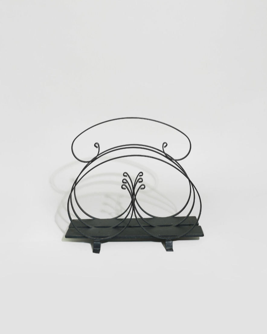 Iron Magazine Rack