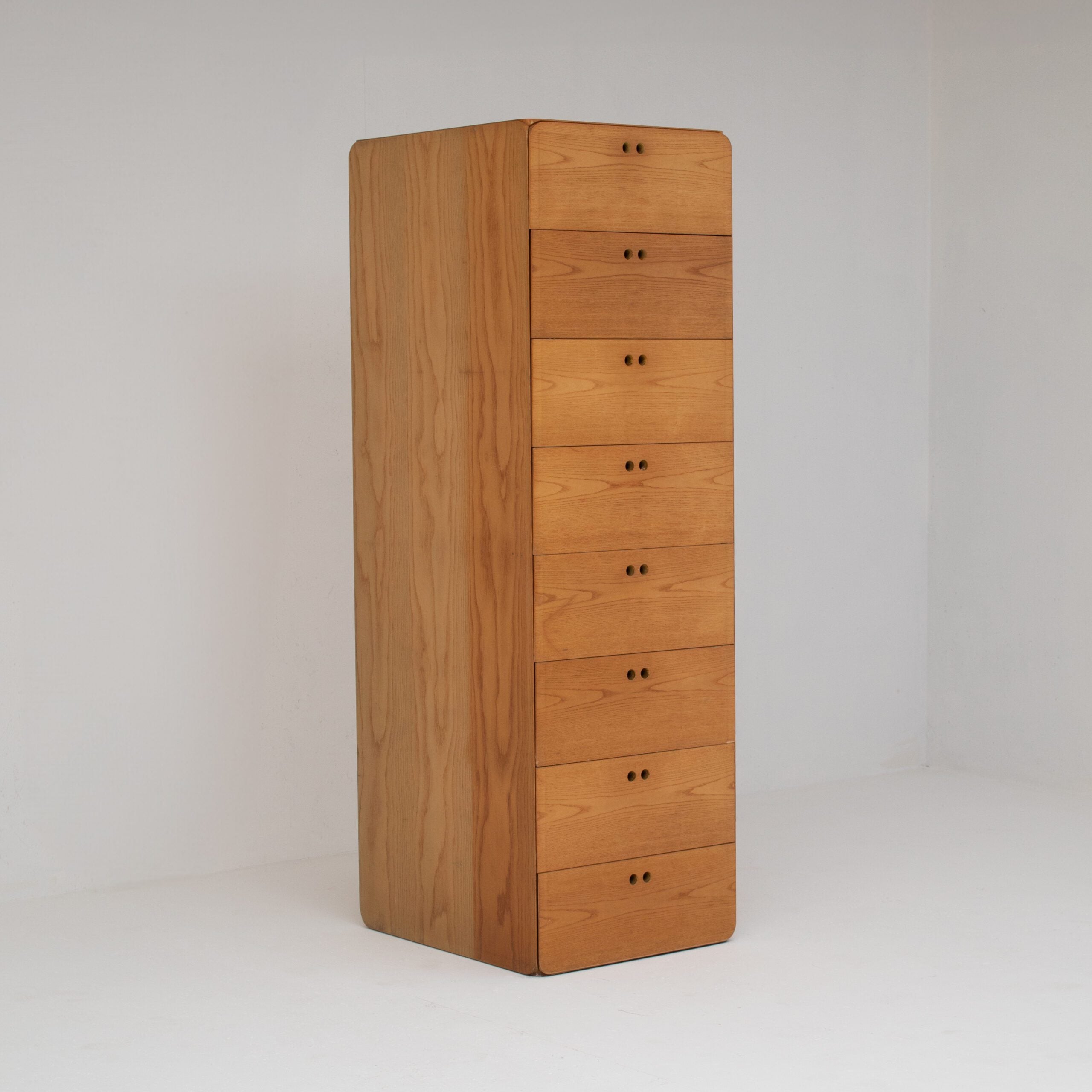 Tall Wooden Drawer Cabinet by Derk Jan De Vries — additional view