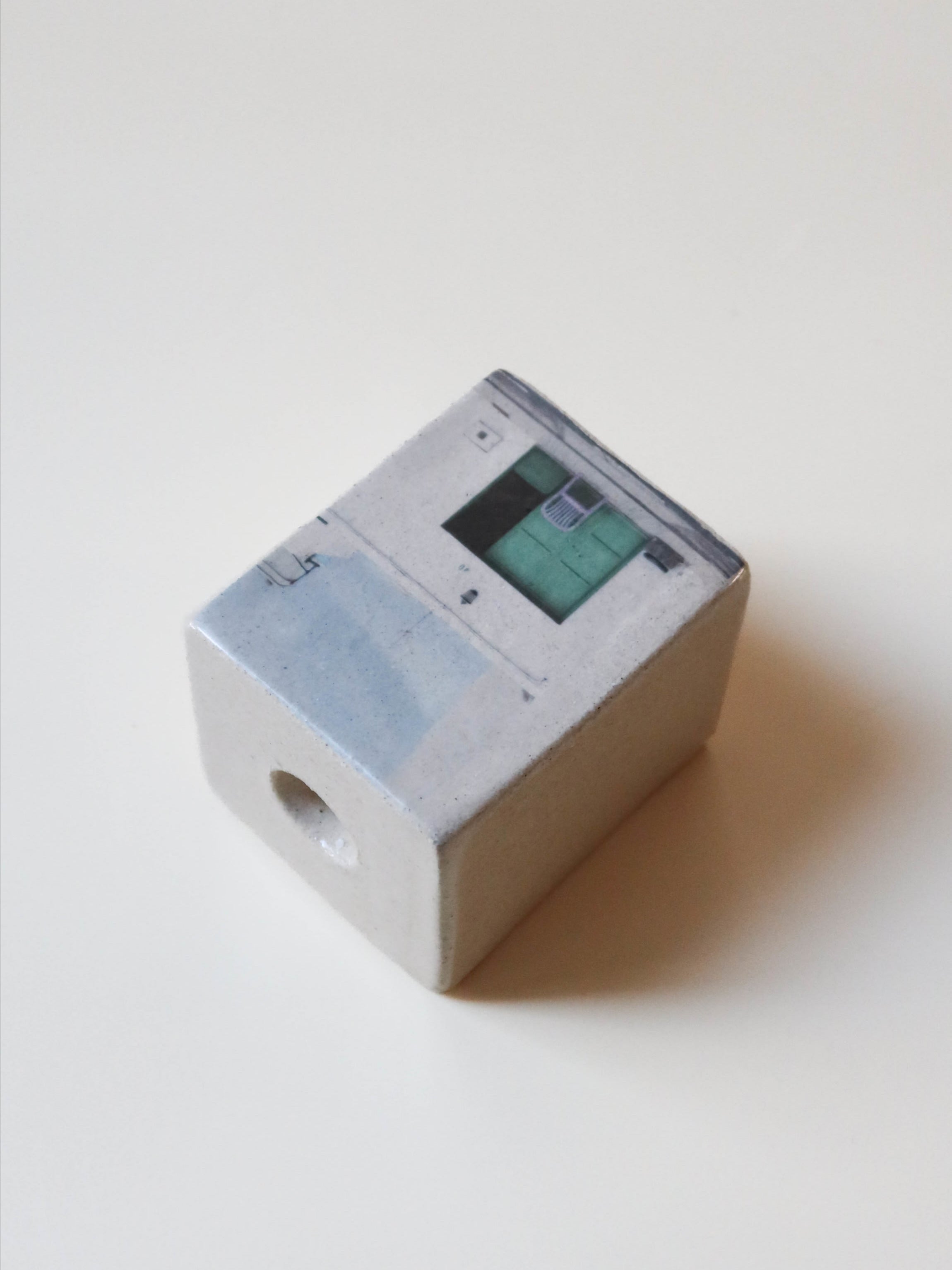 Photographic Candle Holder - Lanzarote House — detail view