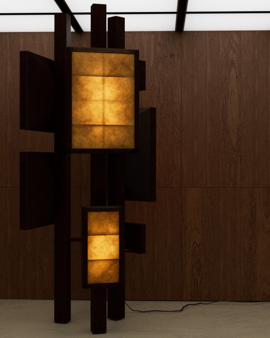 Antenna Totem Floor Lamp