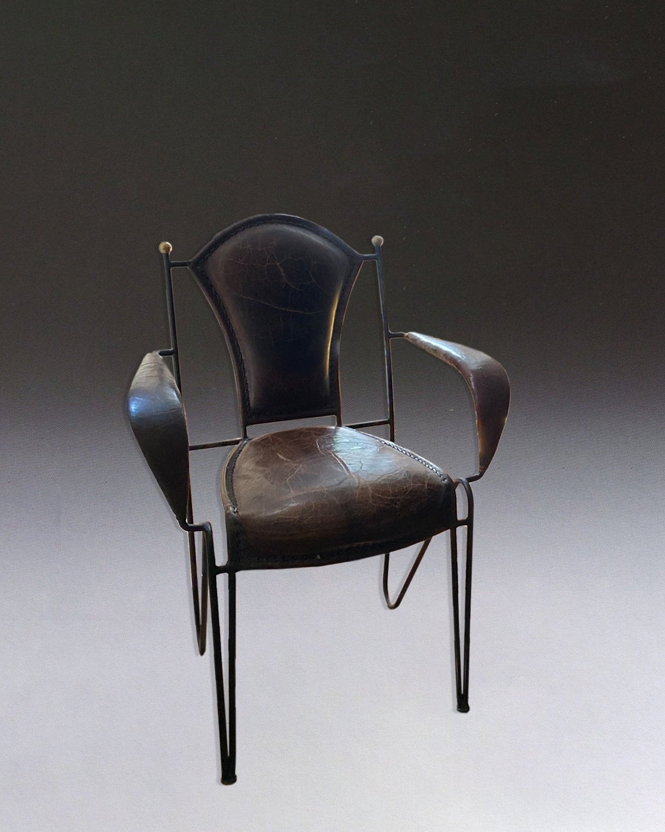 Pair of Frederic Weinberg Chairs