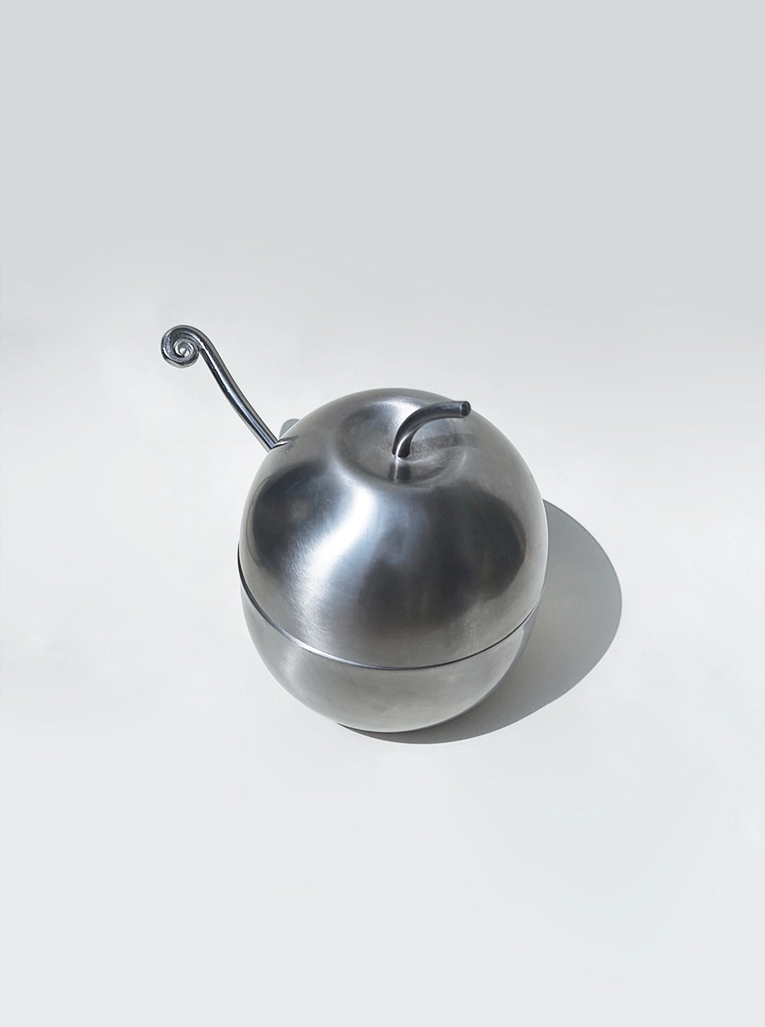 Sugar Apple Bowl — top view of polished metal surface