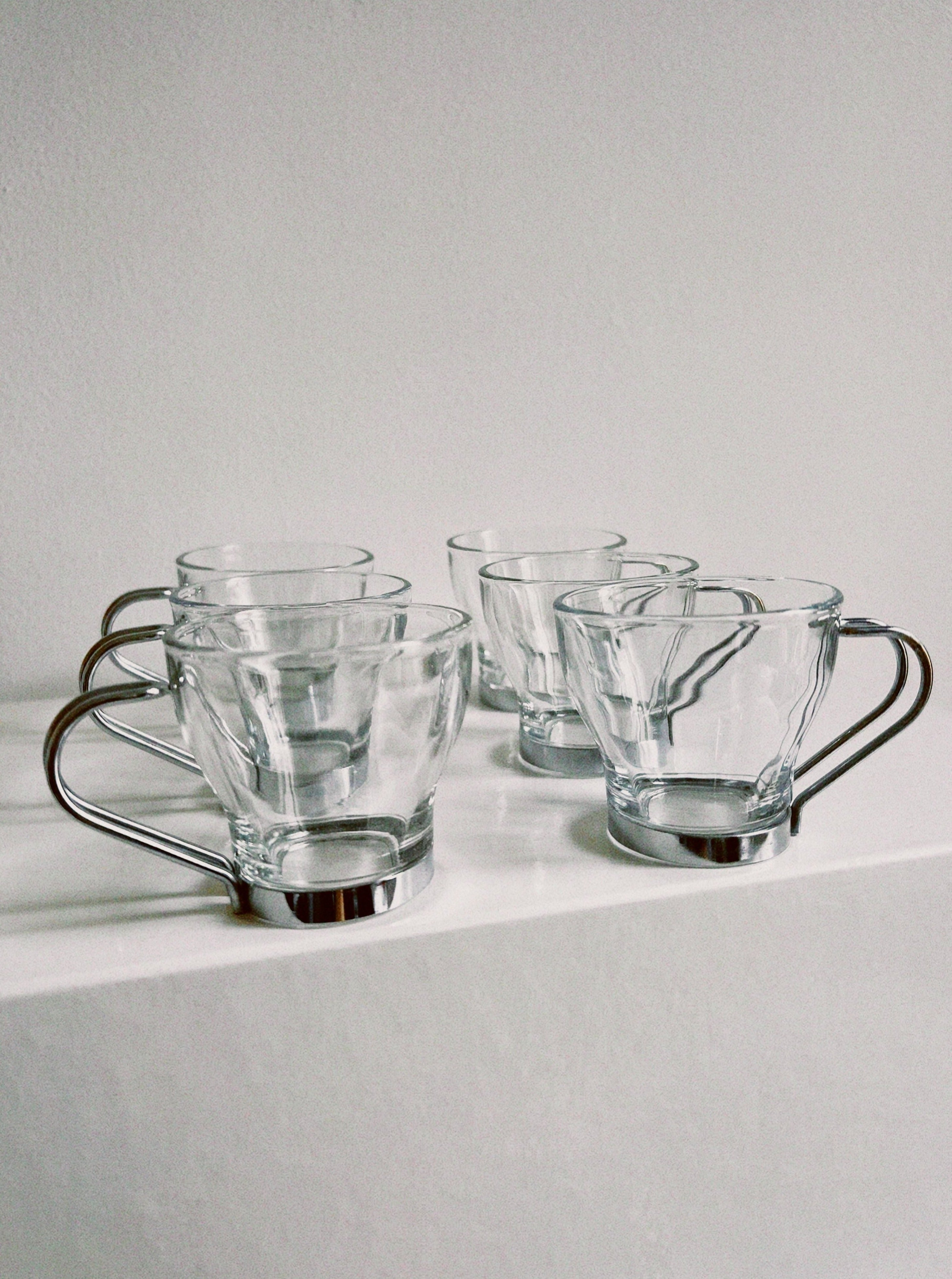 Set of 6 French Espresso Cups