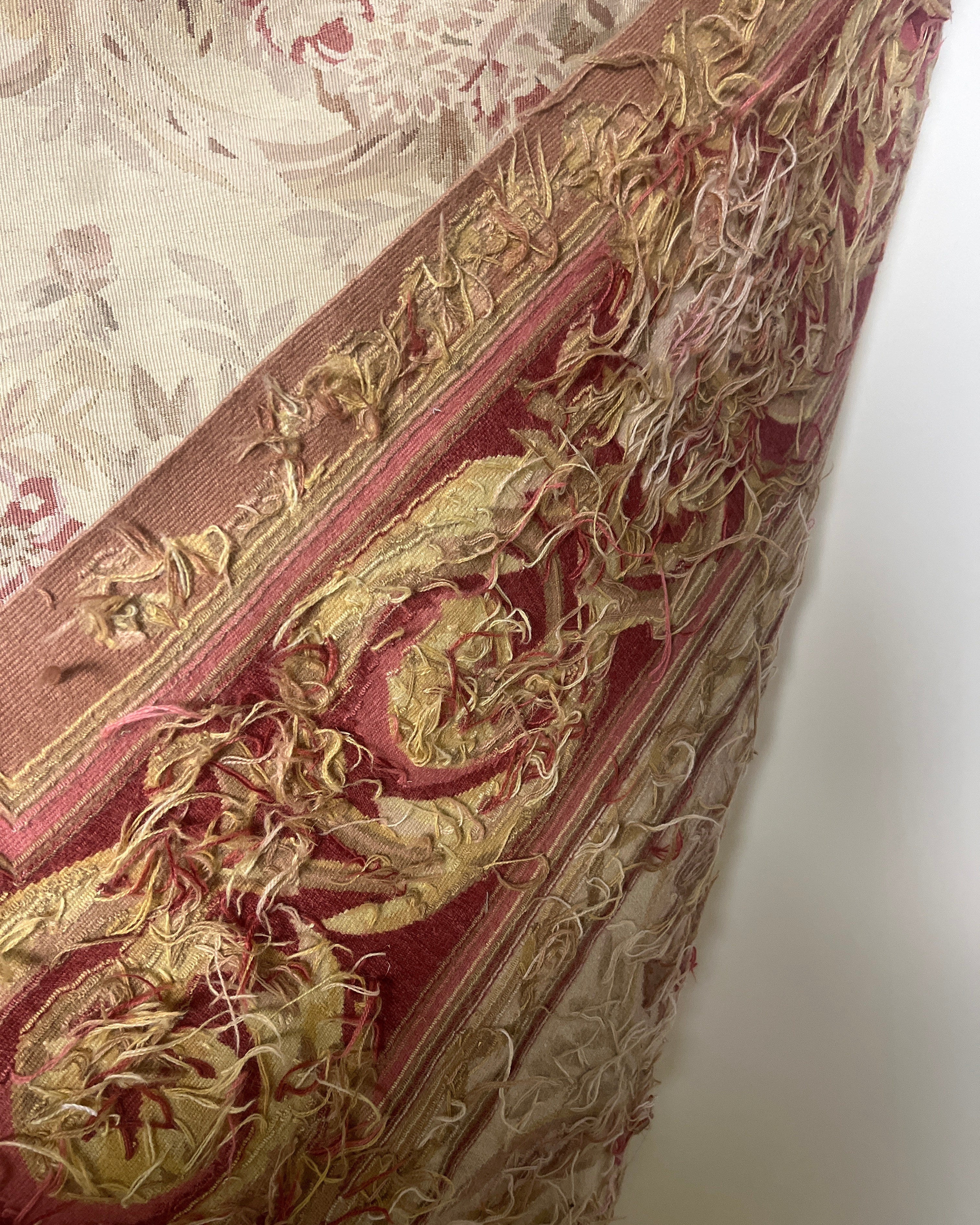 19th-Century French Aubusson Tapestry