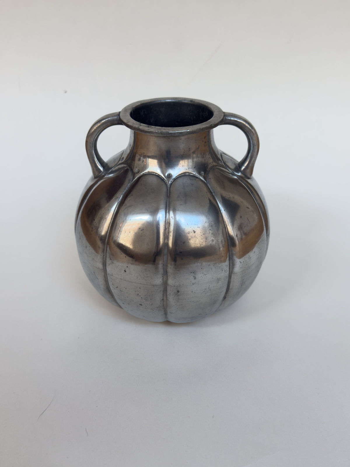 GAB Pewter Vase, 1937 by Galerie Storm | The Oblist