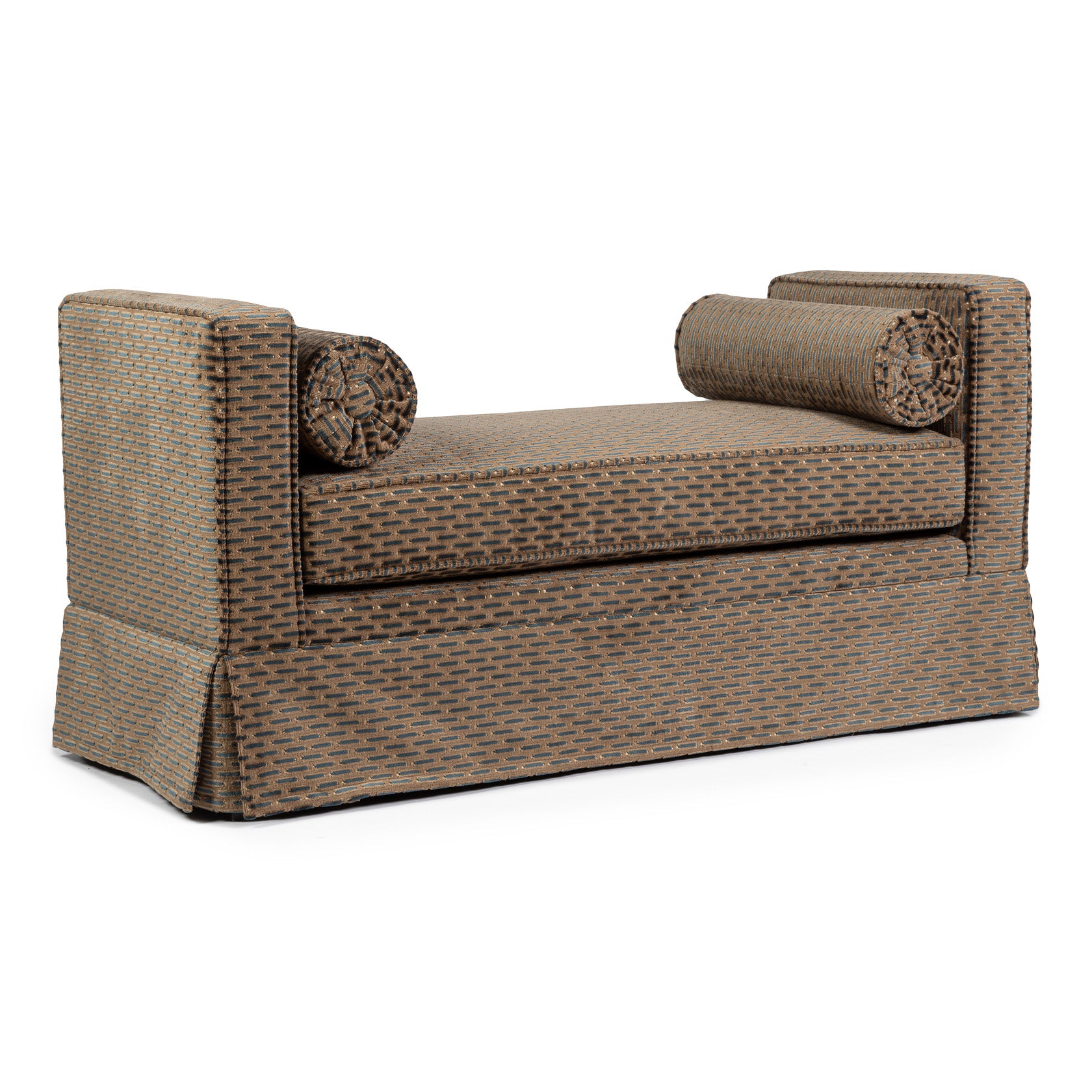 Julian Seat Bench 120 cm - Misia Paris Vienne Grege — side angle
