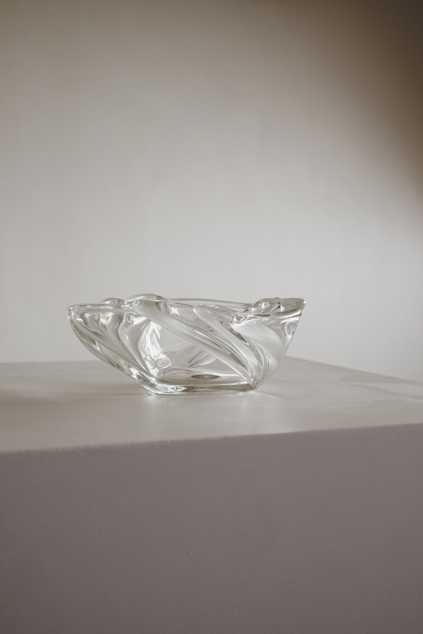 Vintage Glass Bowl by Walther Glas — alternate view