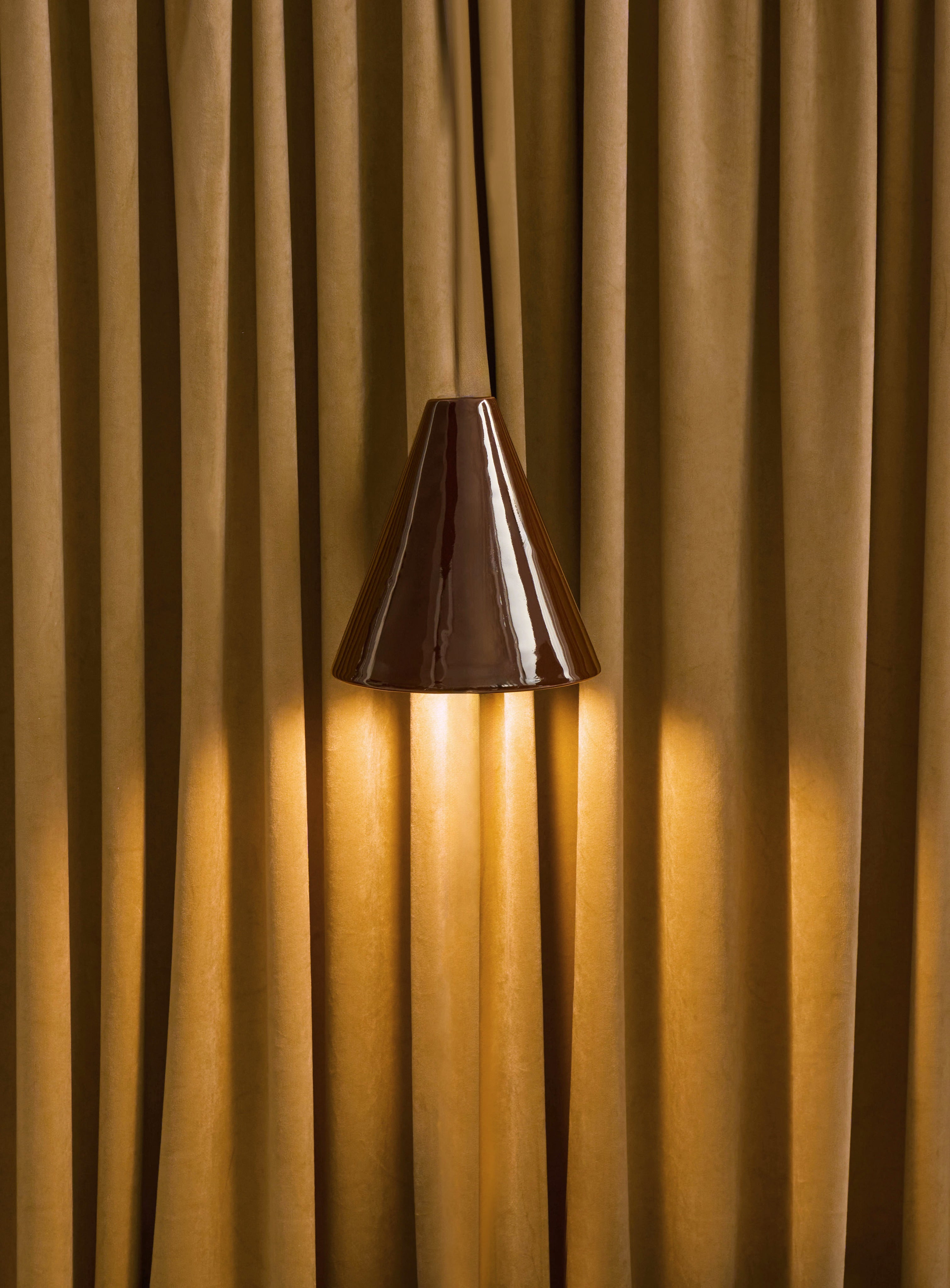 "Esoteric" Dark Brown — side angle