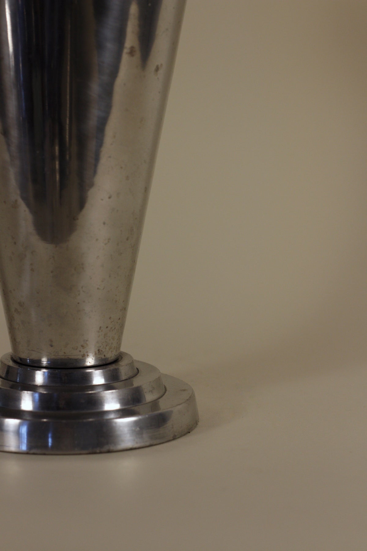 Art Deco Stepped Vase — side angle