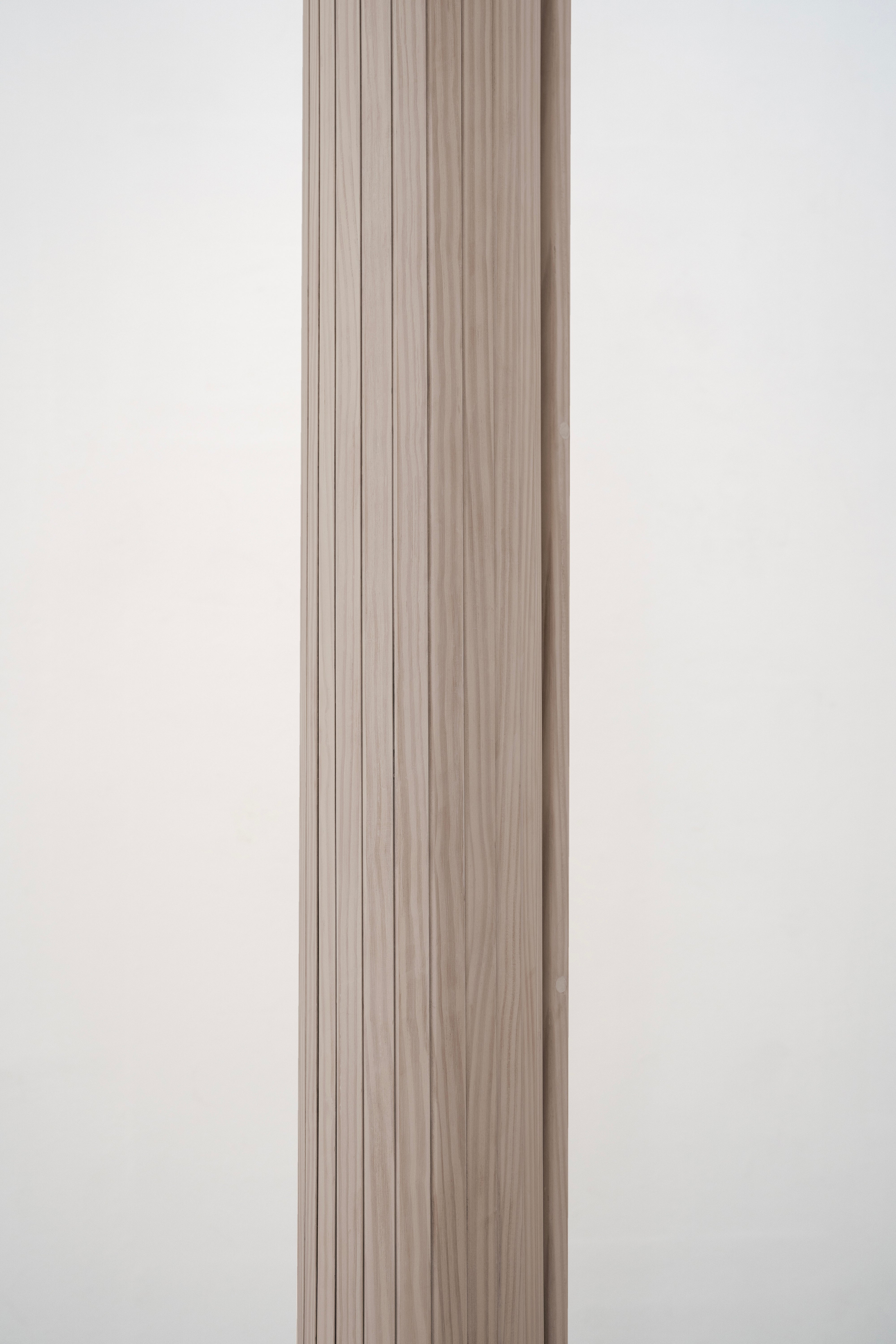 Tambour Screen in White Pine by Tom Roberts