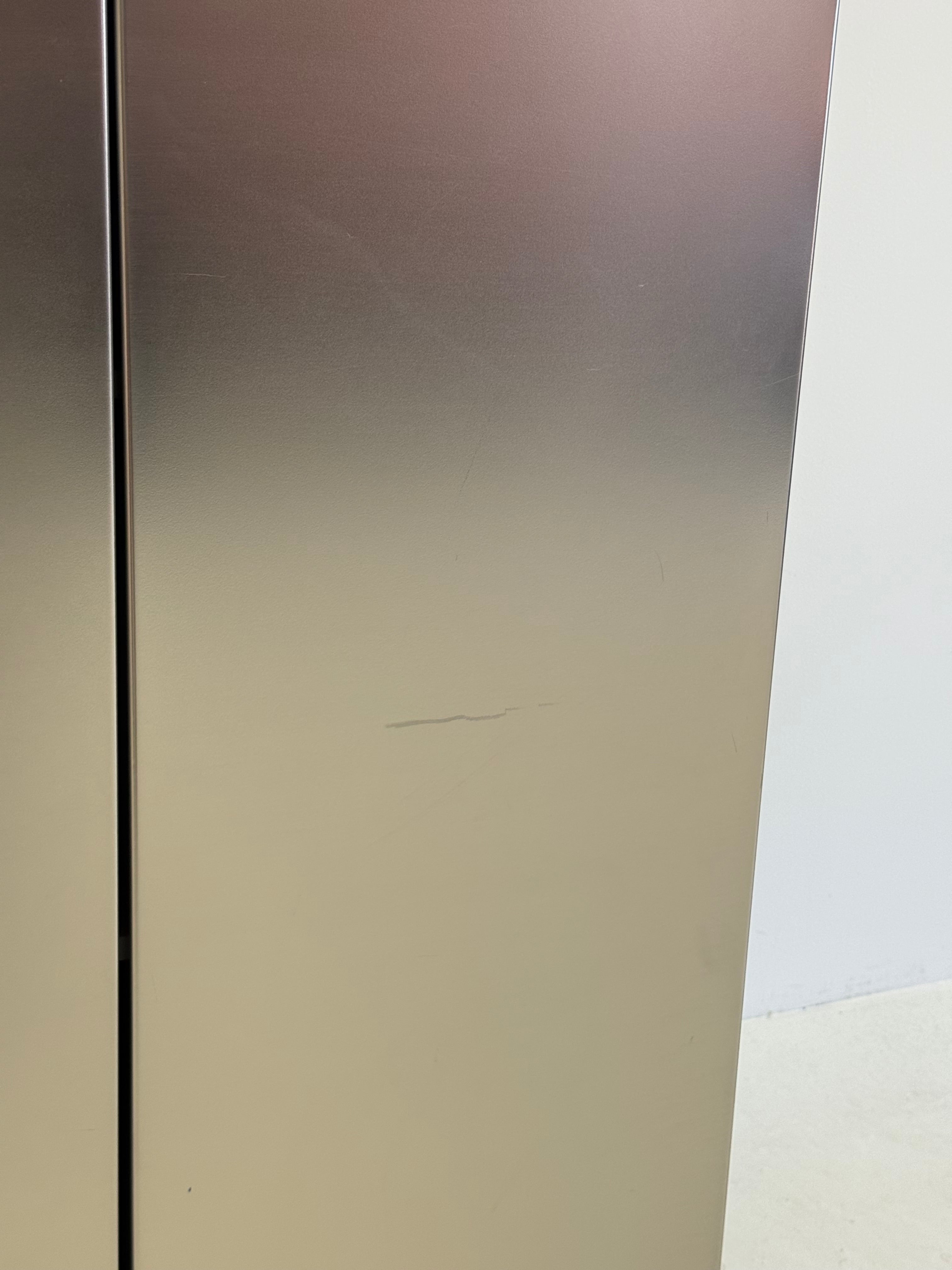 Postmodern aluminum bar cabinet from Belgochrom — additional view