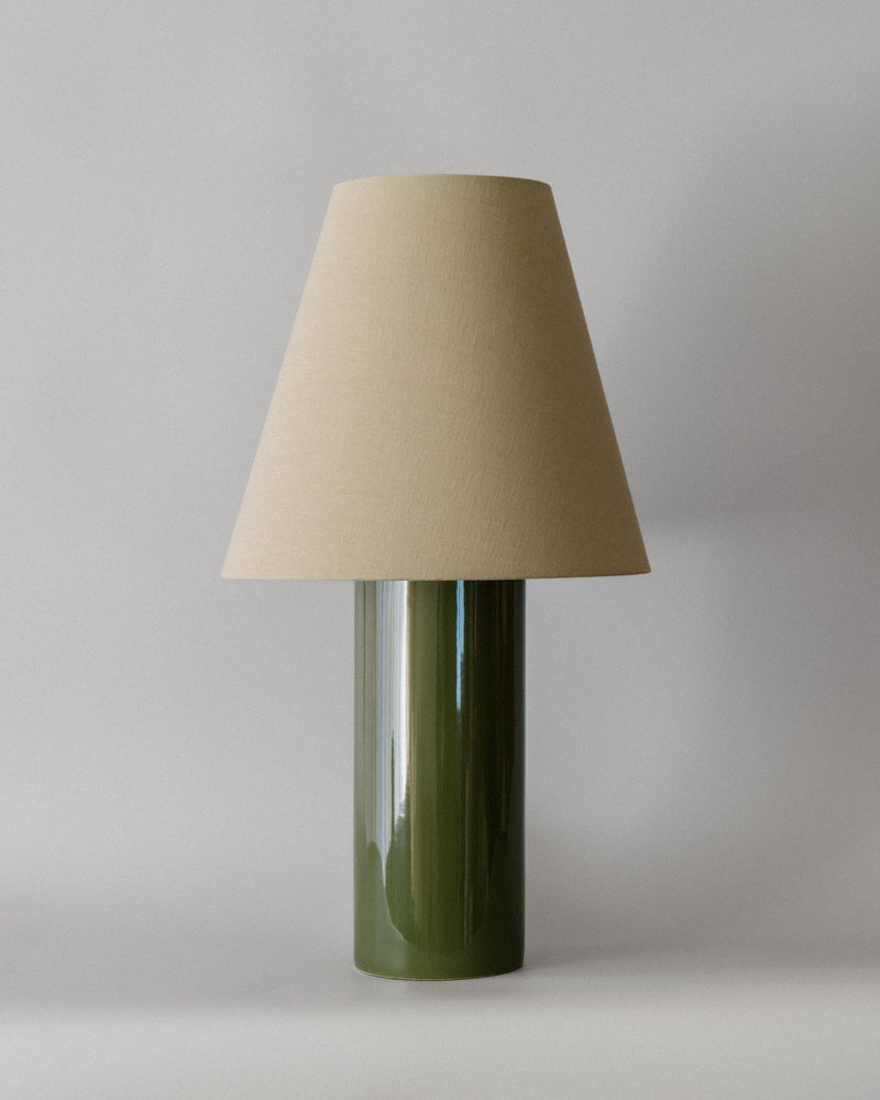 Giro Table Lamp - Treetop & Beige by mattina moderna | The Oblist — ceramic base, modern design