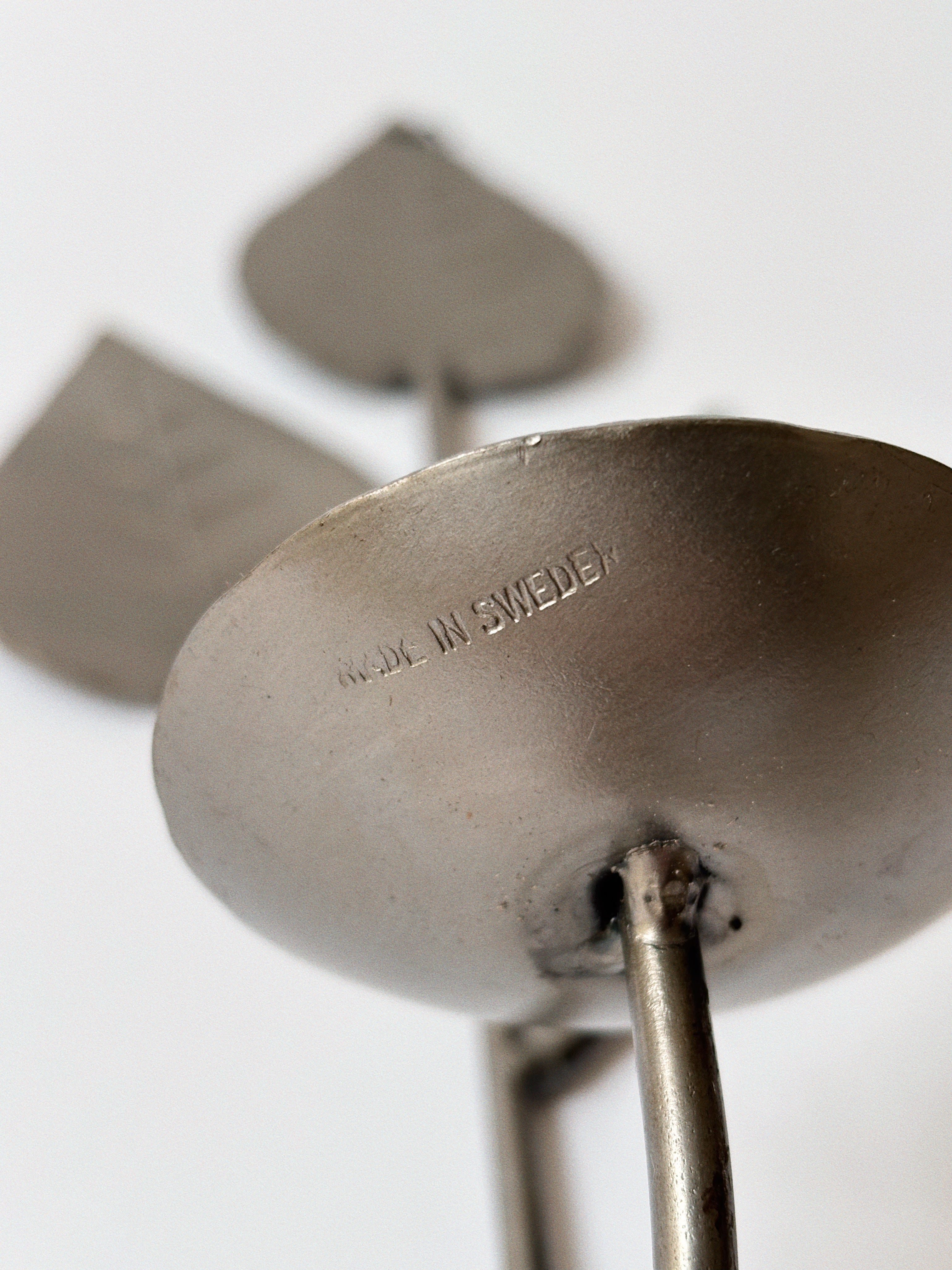 Metal Wall Candleholders, Sweden — additional view