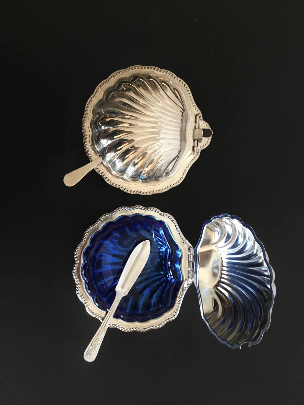 Vintage Shell Dish - English Caviar Collection — detail view