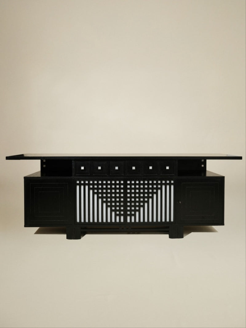 Charles Rennie Mackintosh Black Sideboard by Truffe Studio | The Oblist