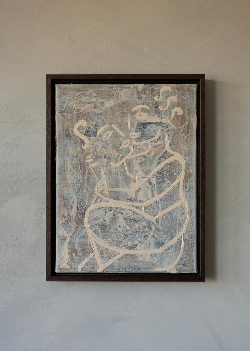 Ours - Painting by Claire de Wolf | The Oblist — framed contemporary artwork