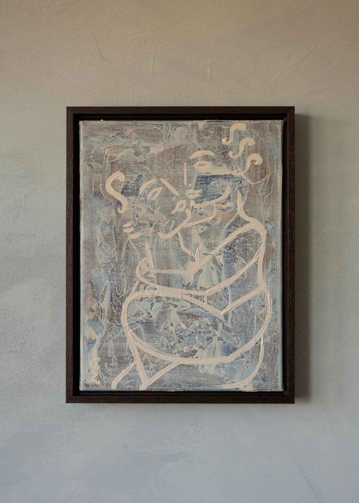 Ours - Painting by Claire de Wolf | The Oblist — framed contemporary artwork