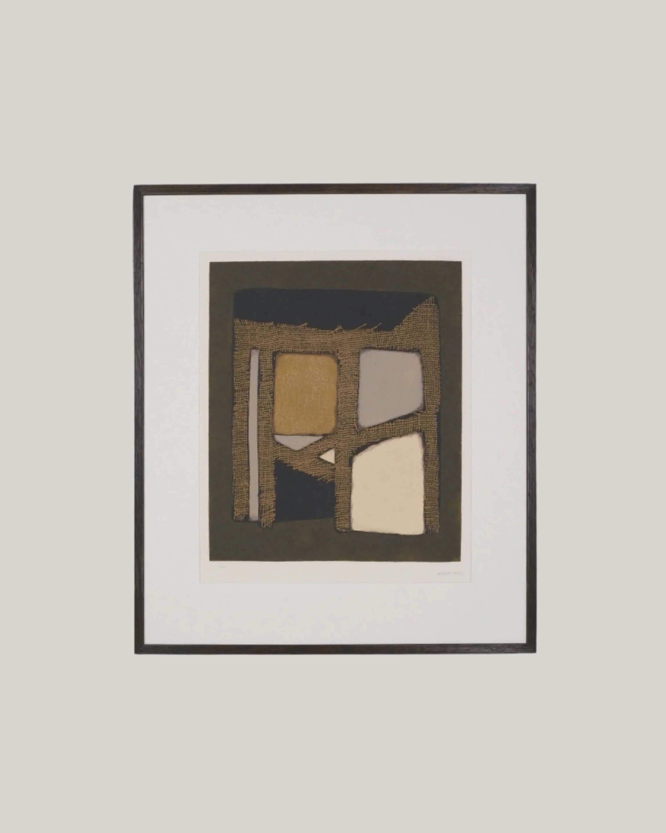 'Joan Prats', Etching, Conrad Marca-Relli (1913-2000)