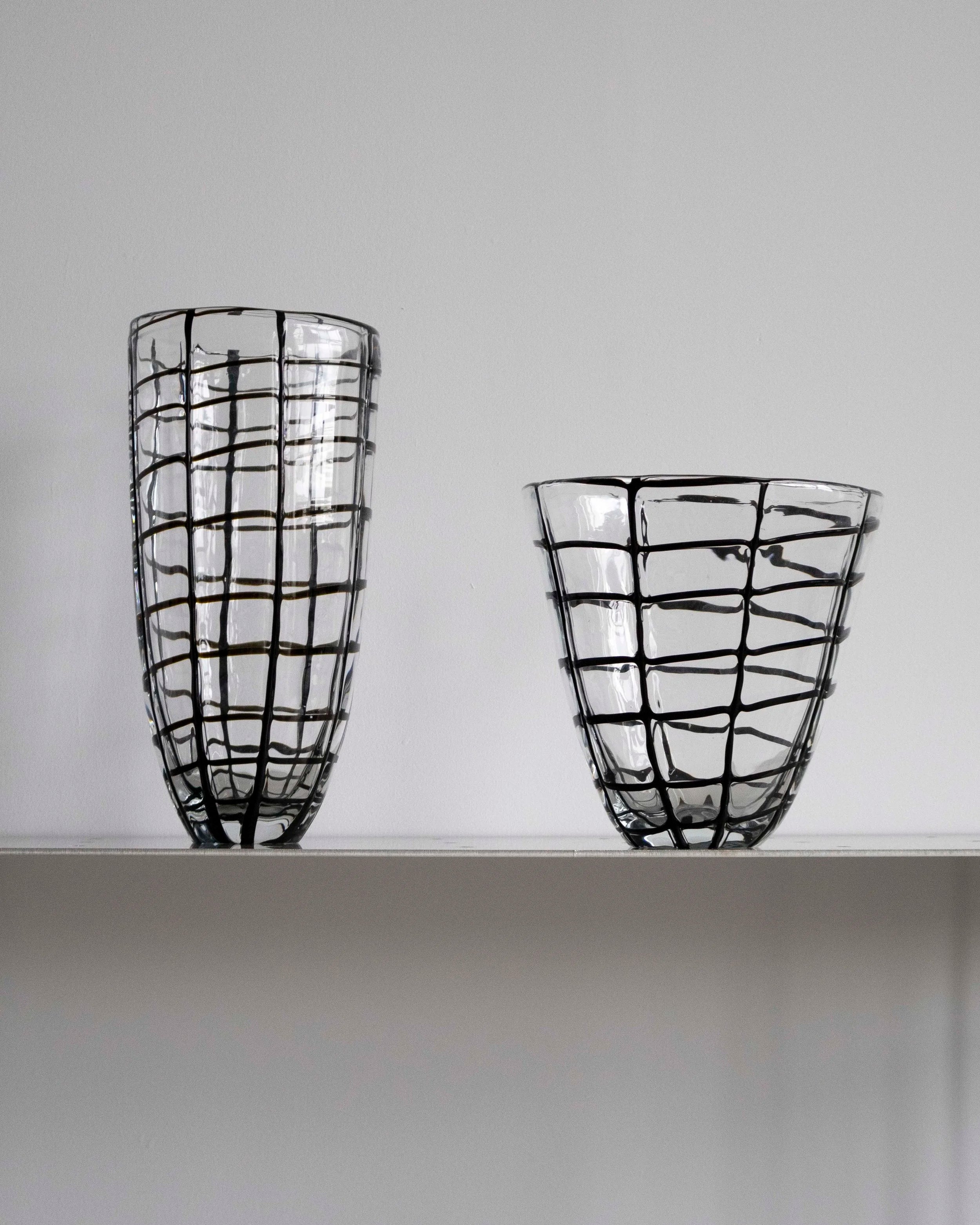 LSA International Mouth-Blown Vase — close-up