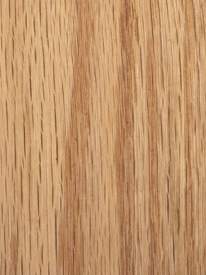 Eileen Bedside Table + Tray — close-up of natural wood grain texture