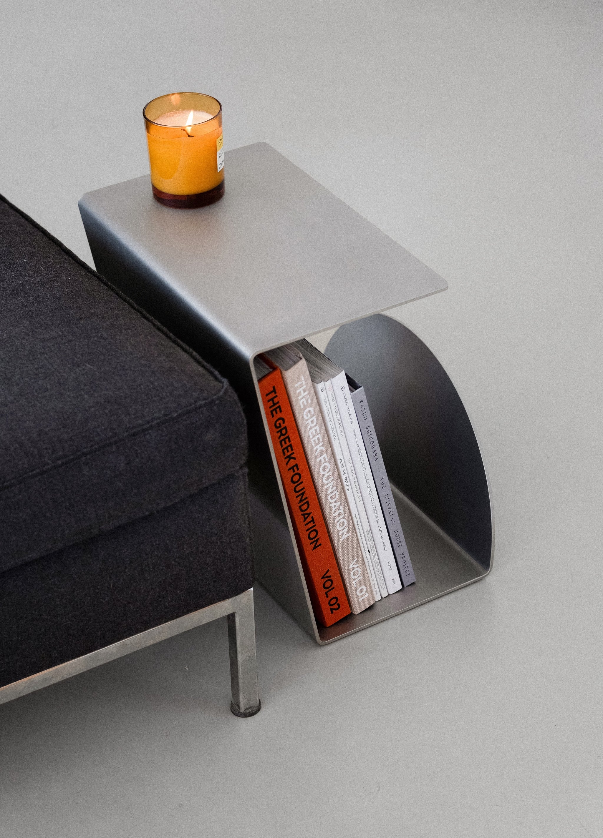 Side Table - 1.0 - Stainless Steel by KØGE Design | The Oblist