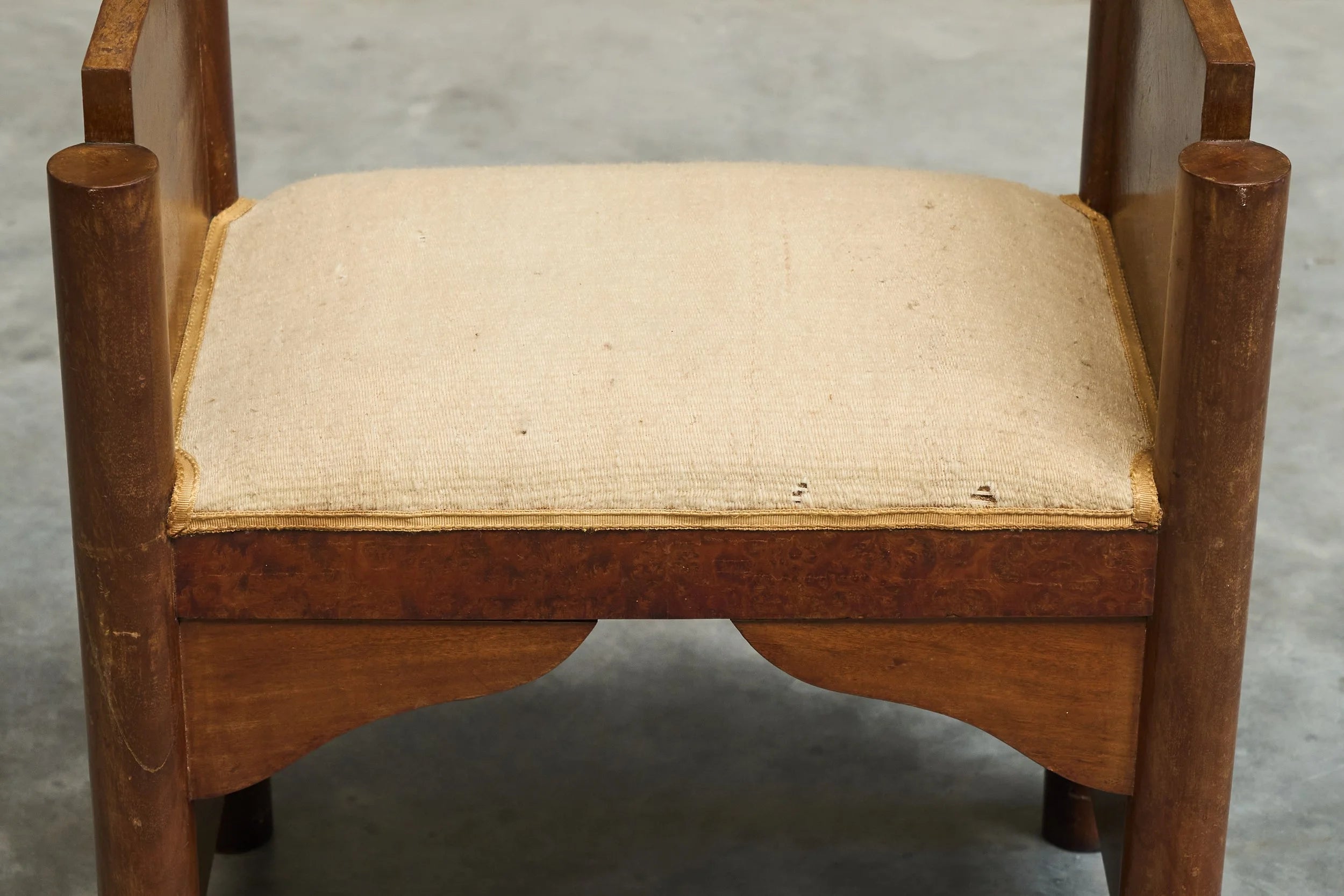 Fantastic Art Deco Bench in Highly Original Condition 1930s — lifestyle setting