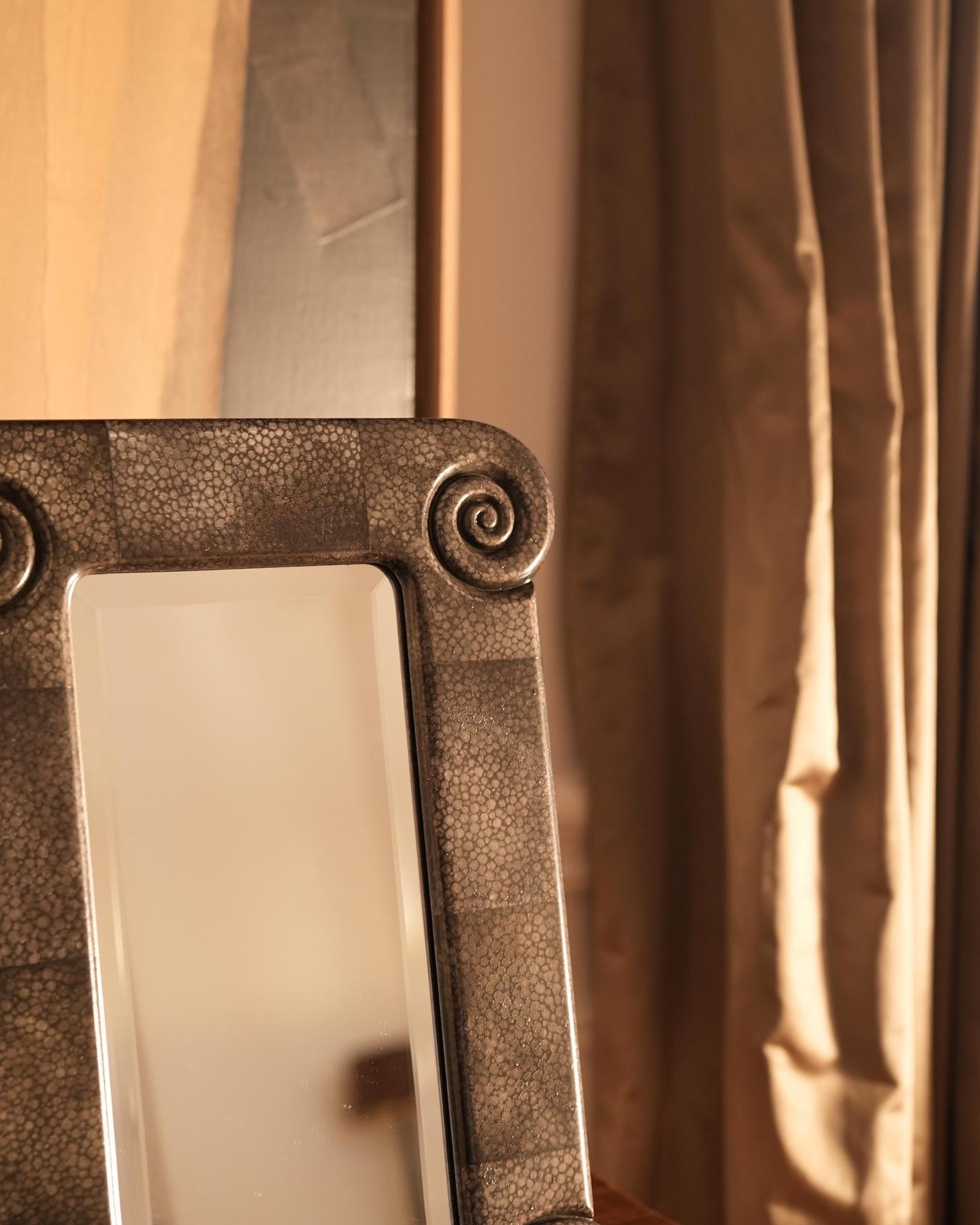 The Nautilus Vanity Mirror — side angle