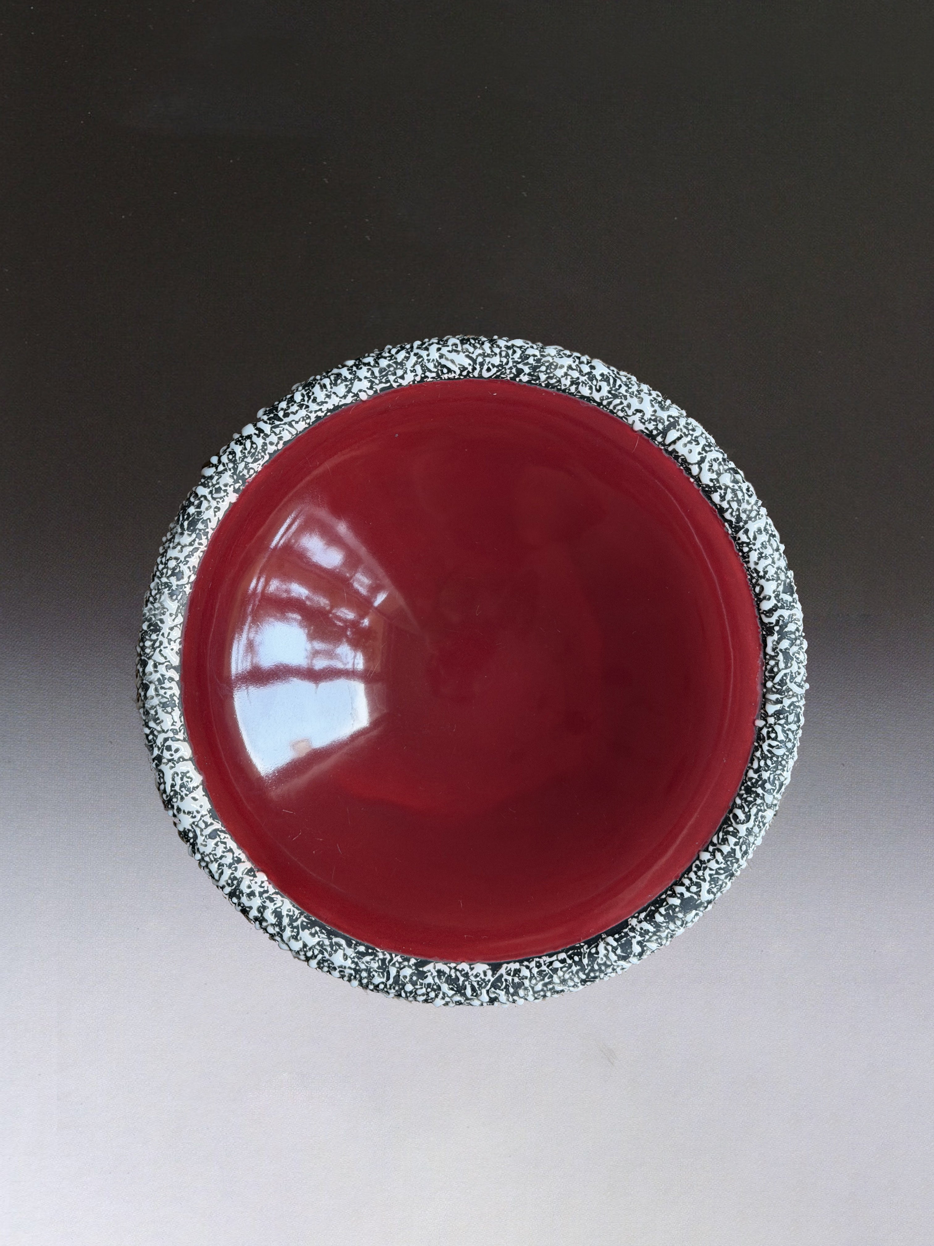 Art deco plate by Paul Millet Manufacture de Sevres — side angle