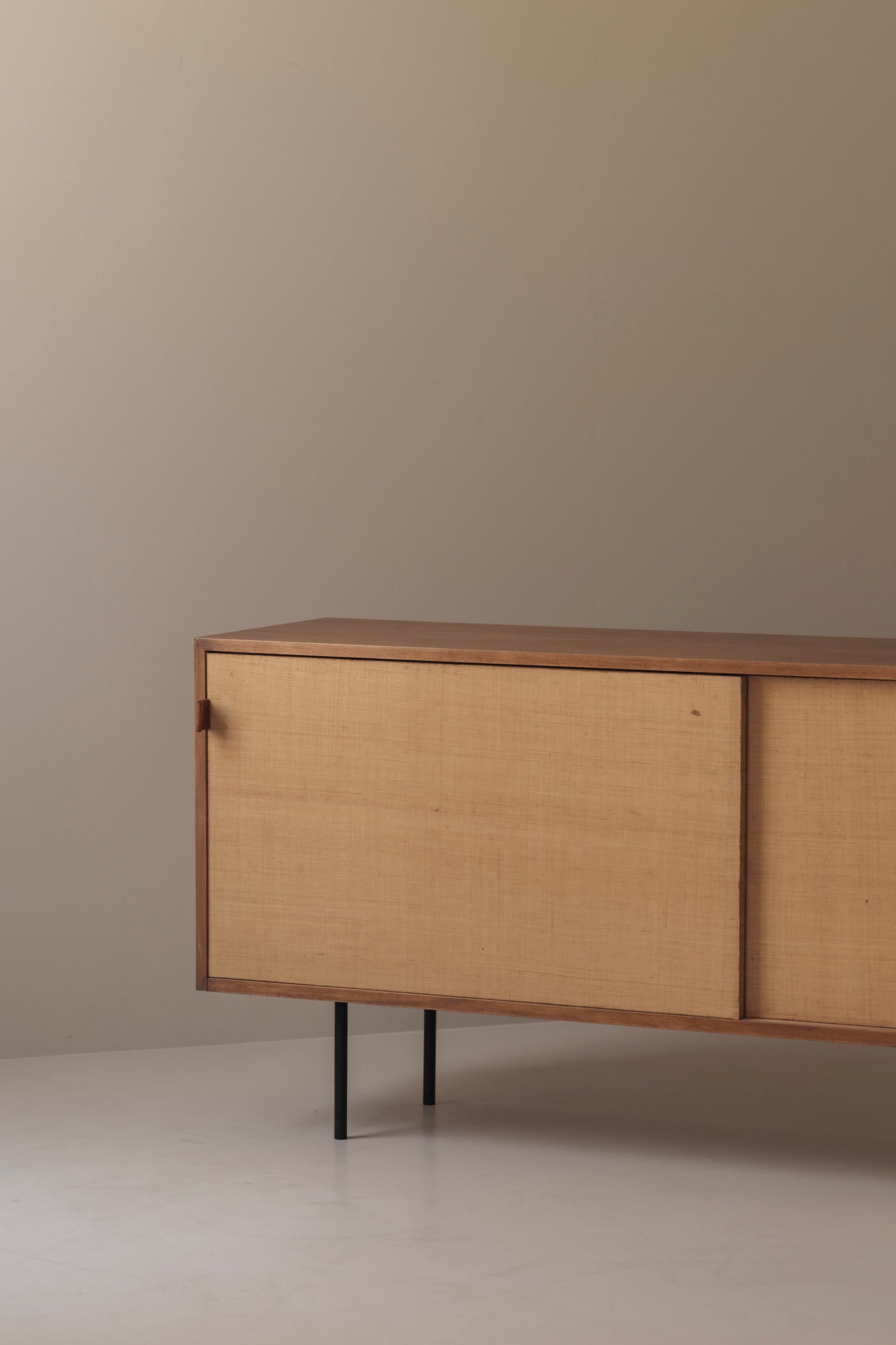 Sideboard Model 116 by Florence Knoll for Knoll International, USA, 1950s — side angle