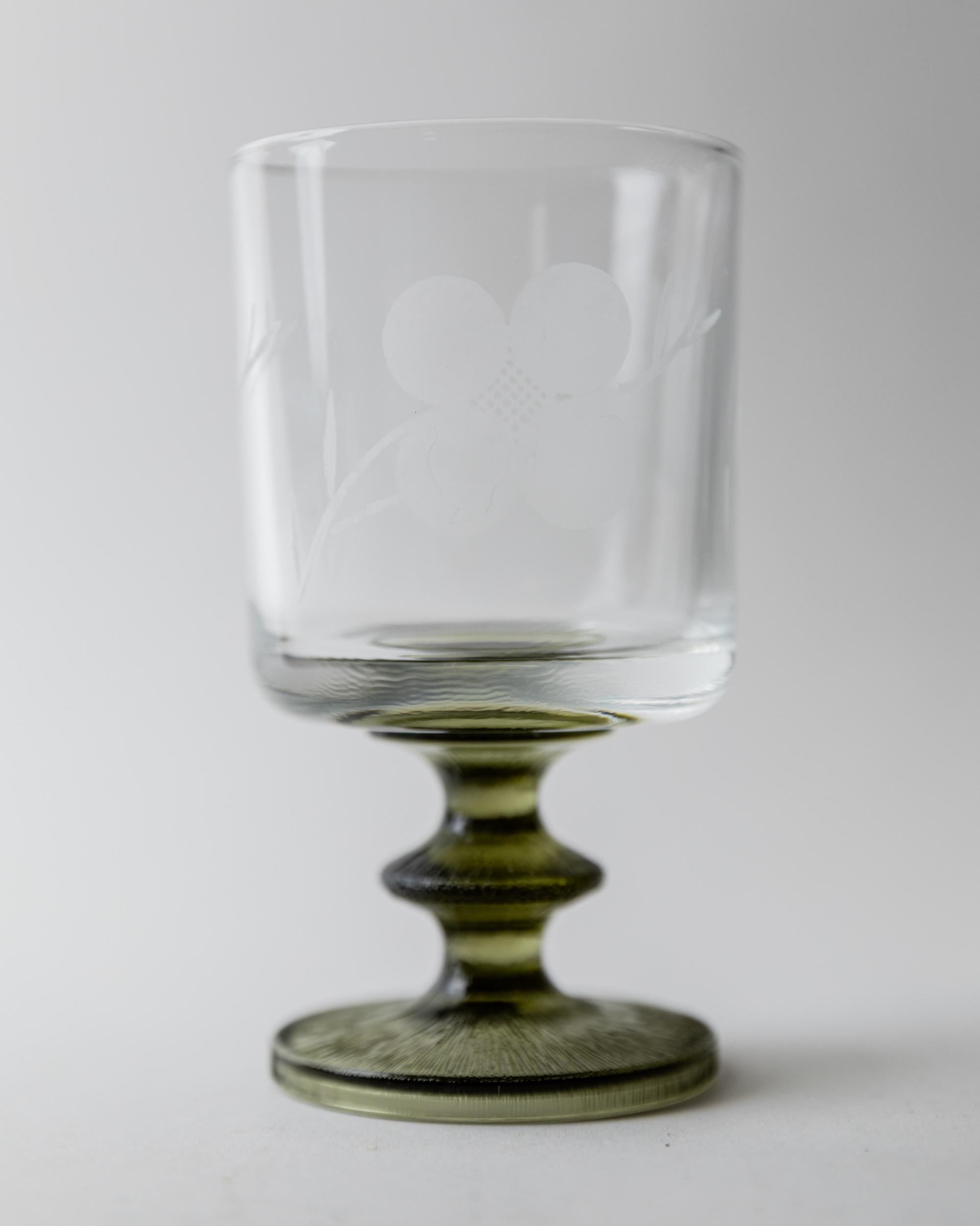 Vintage 1970s Wine Glasses by Bottega Jacobs | The Oblist
