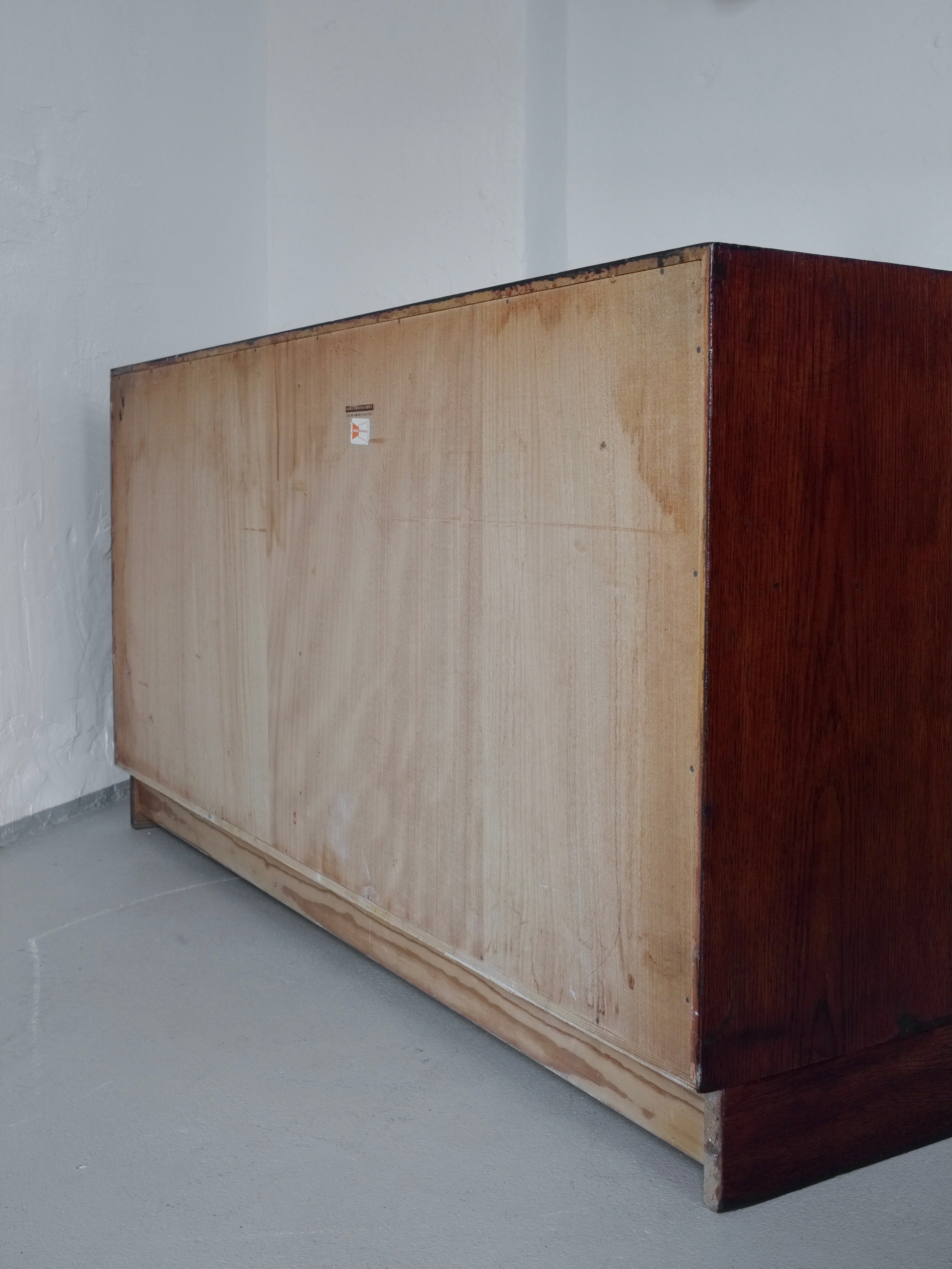 Chest of Drawers by Borge Mogensen for Karl Andersson's, Denmark 1950s — side view highlighting wooden construction and grain