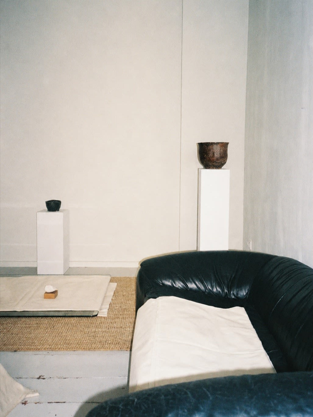 Contemporary Vessel in Ceramic - Mother | Brown Collection — lifestyle setting